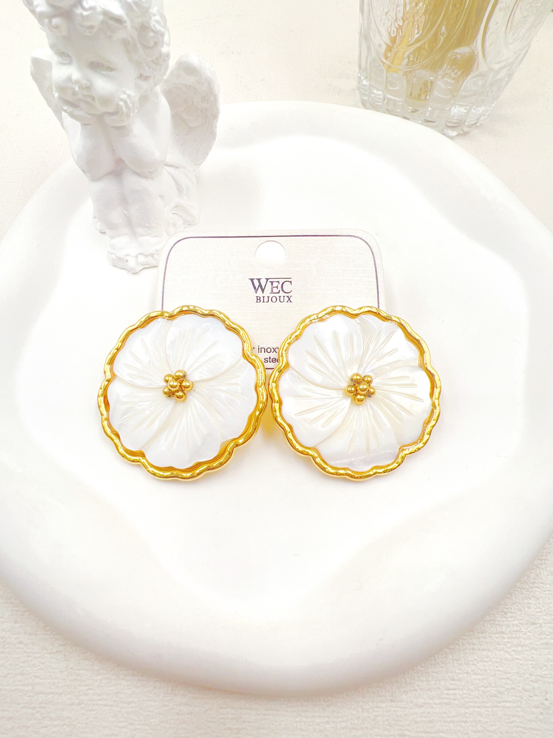 Mayorista WEC Bijoux - Arete de flores