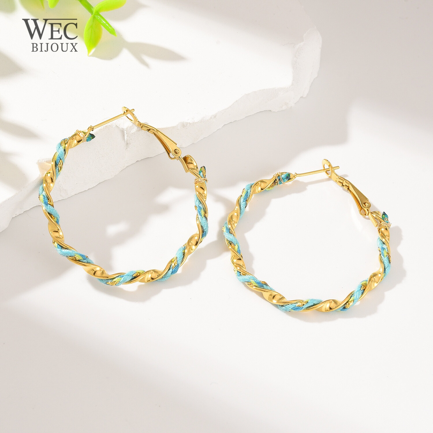 Großhändler WEC BIJOUX - Kreolische Ohrringe aus Edelstahl