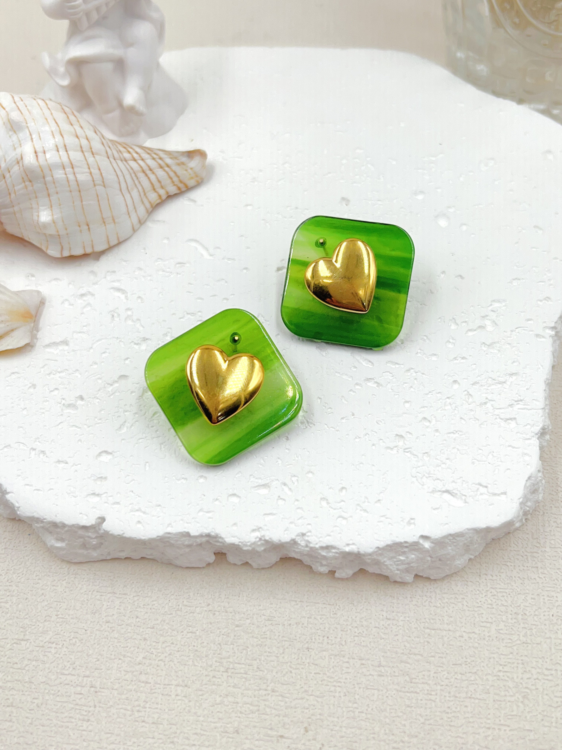 Mayorista WEC Bijoux - Pendientes de acero inoxidable