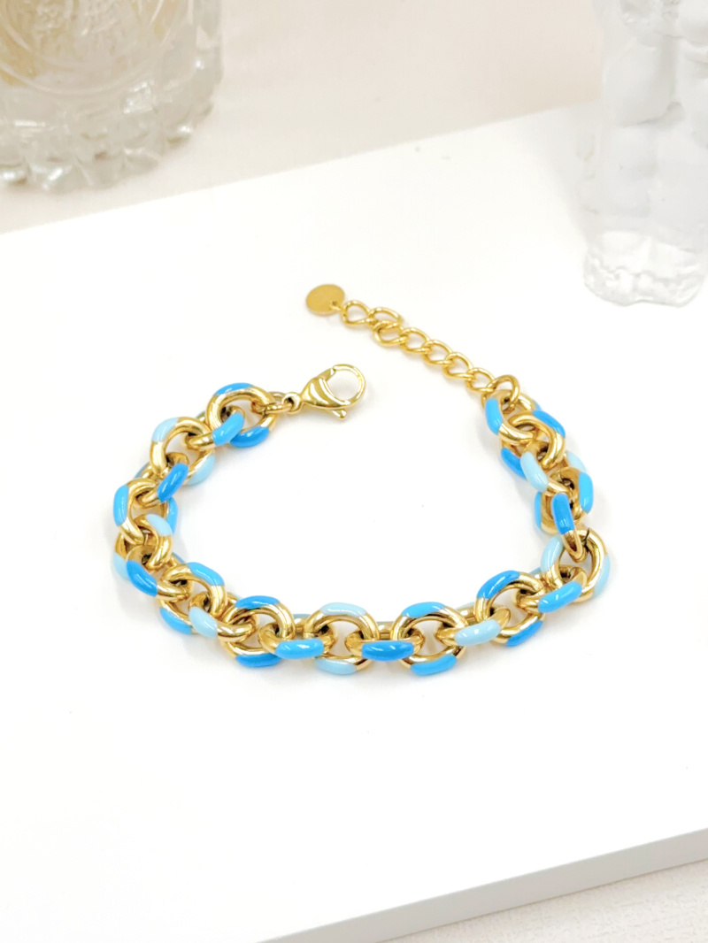 Mayorista WEC Bijoux - PULSERA DE ACERO INOXIDABLE