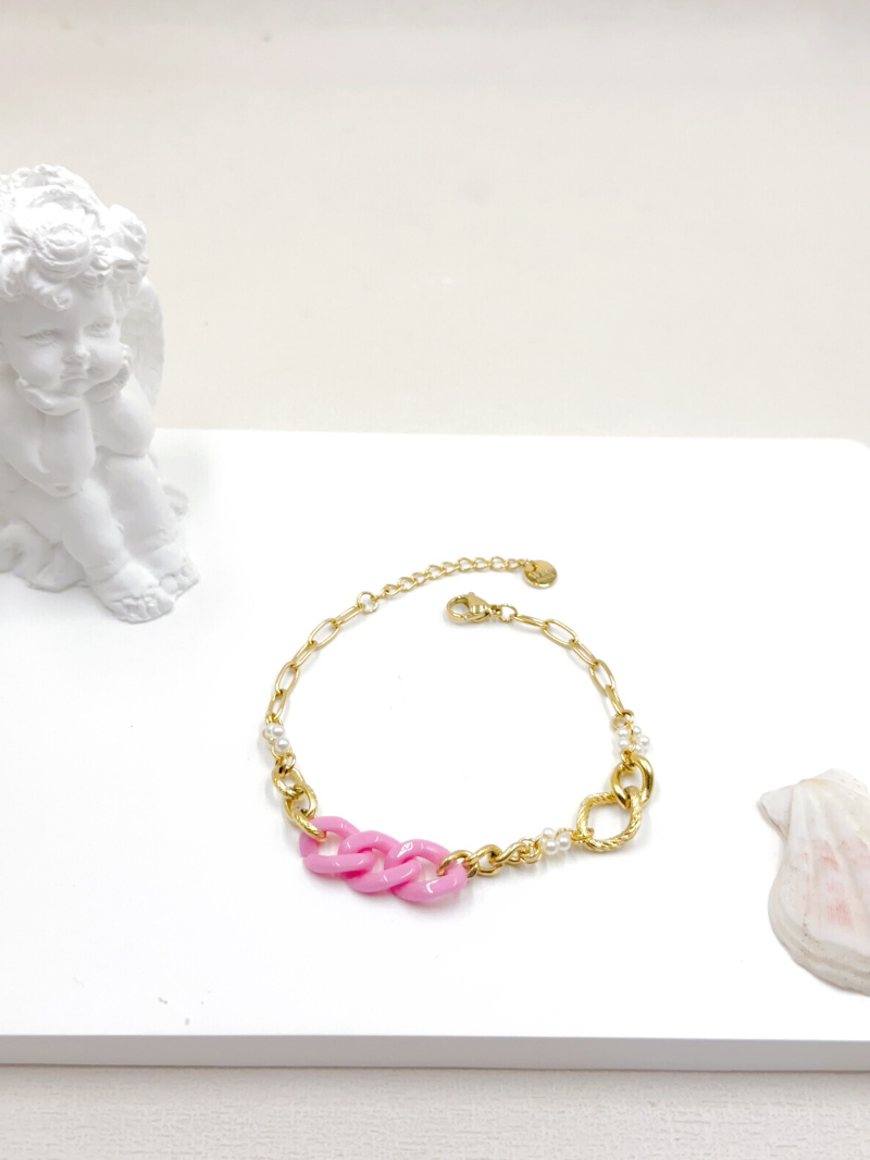 Mayorista WEC Bijoux - PULSERA DE ACERO