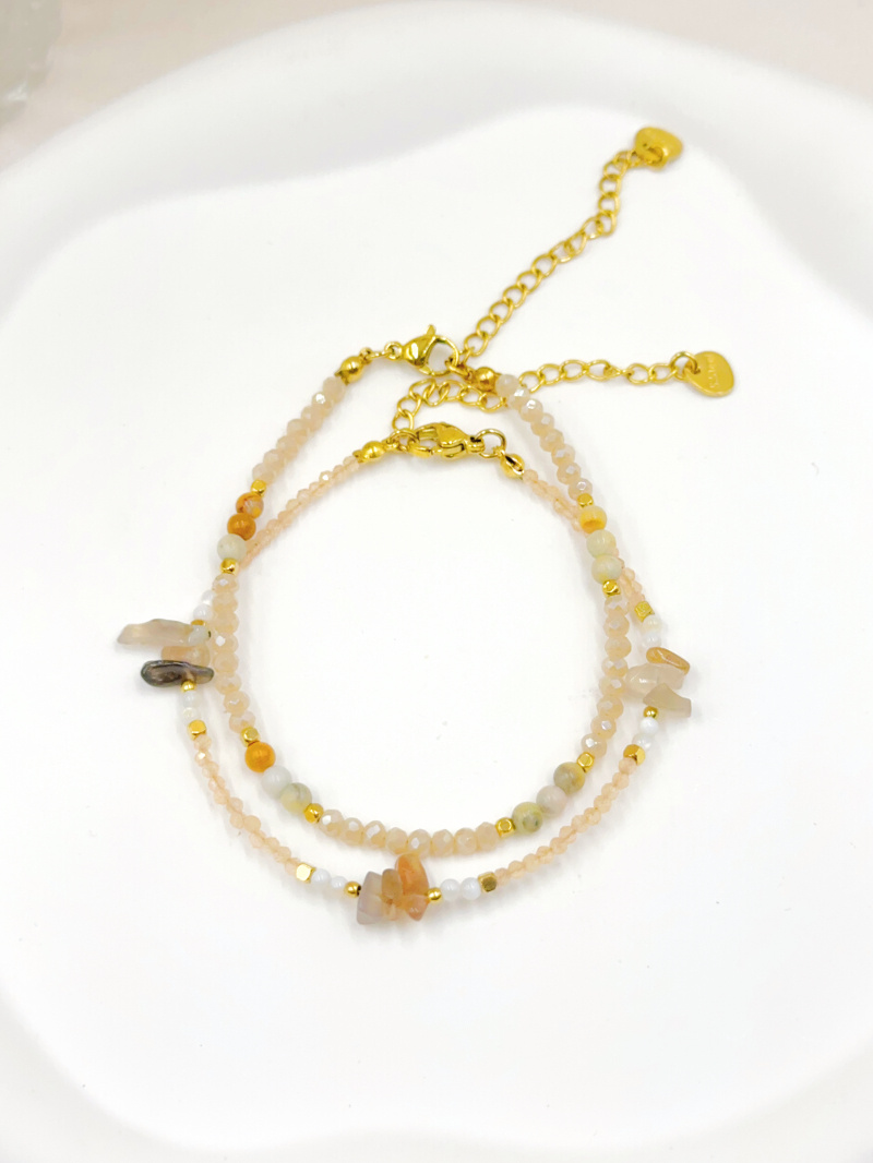 Grossista WEC Bijoux - SET DI 2 BRACCIALI IN ACCIAIO INOSSIDABILE