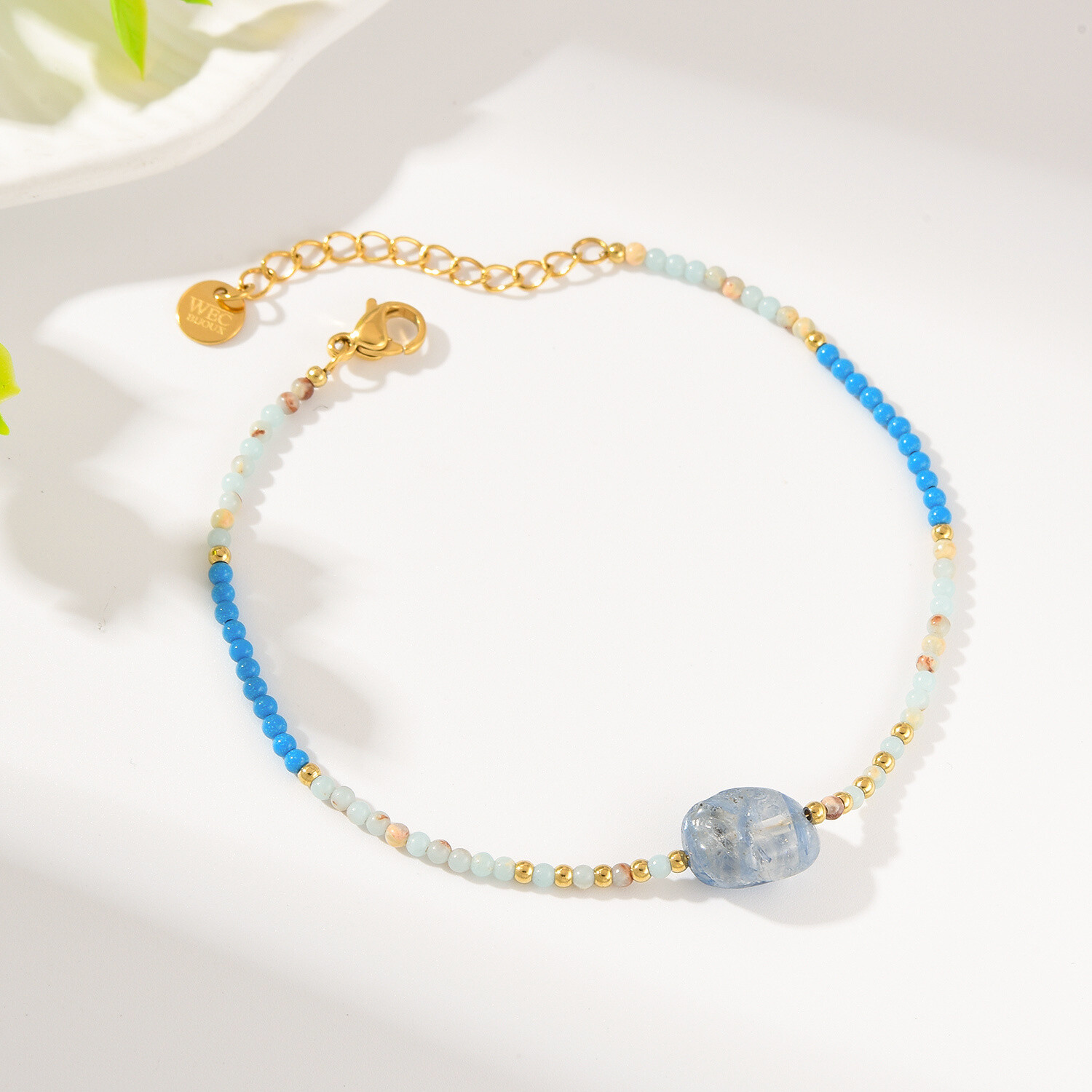 Grossista WEC Bijoux - Bracciale in acciaio inossidabile, pietra