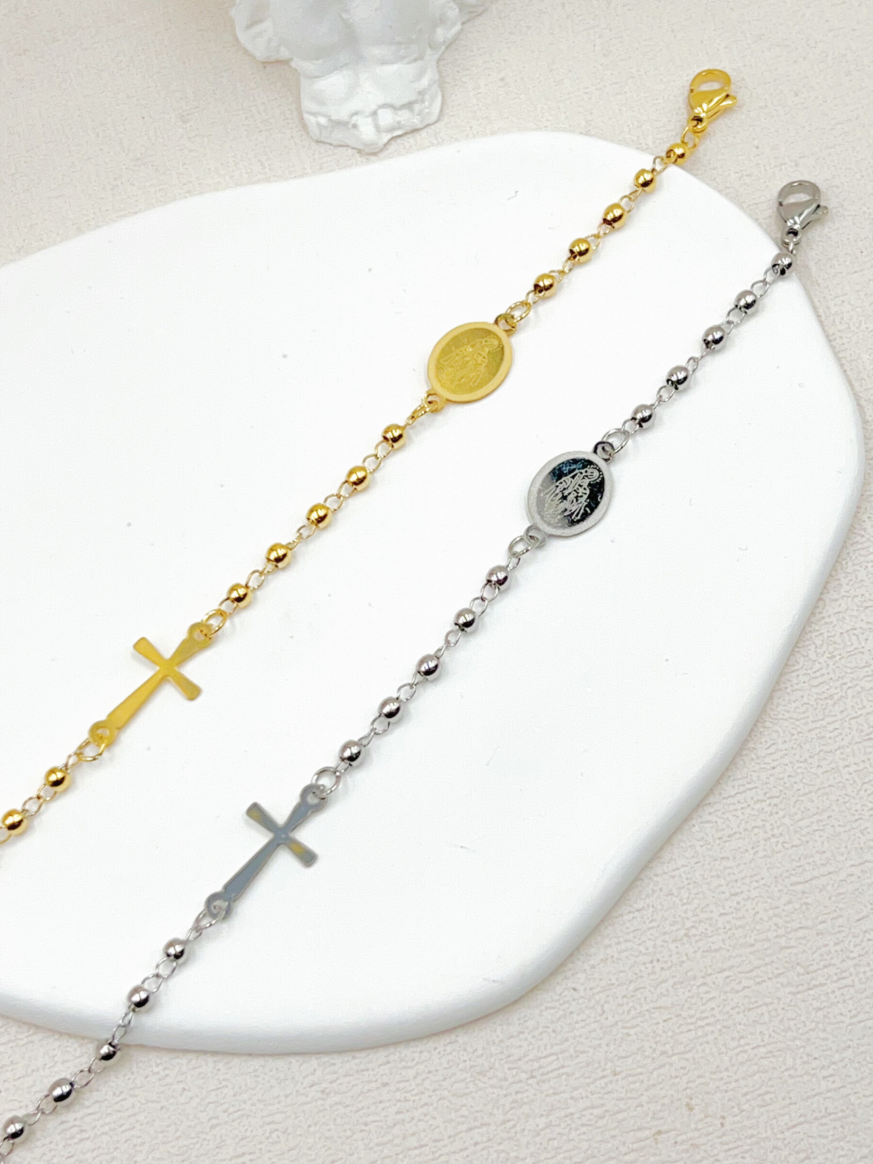 Mayorista WEC Bijoux - PULSERA DE ACERO INOXIDABLE