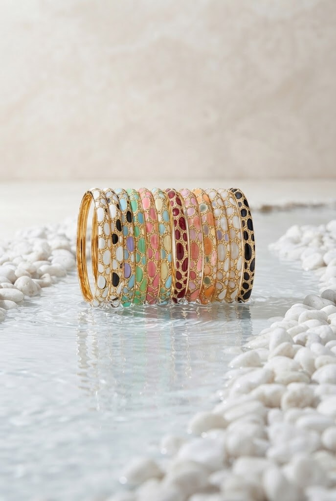 Mayorista WEC Bijoux - Juego de 12 Pulseras de Brazalete Tailandesas