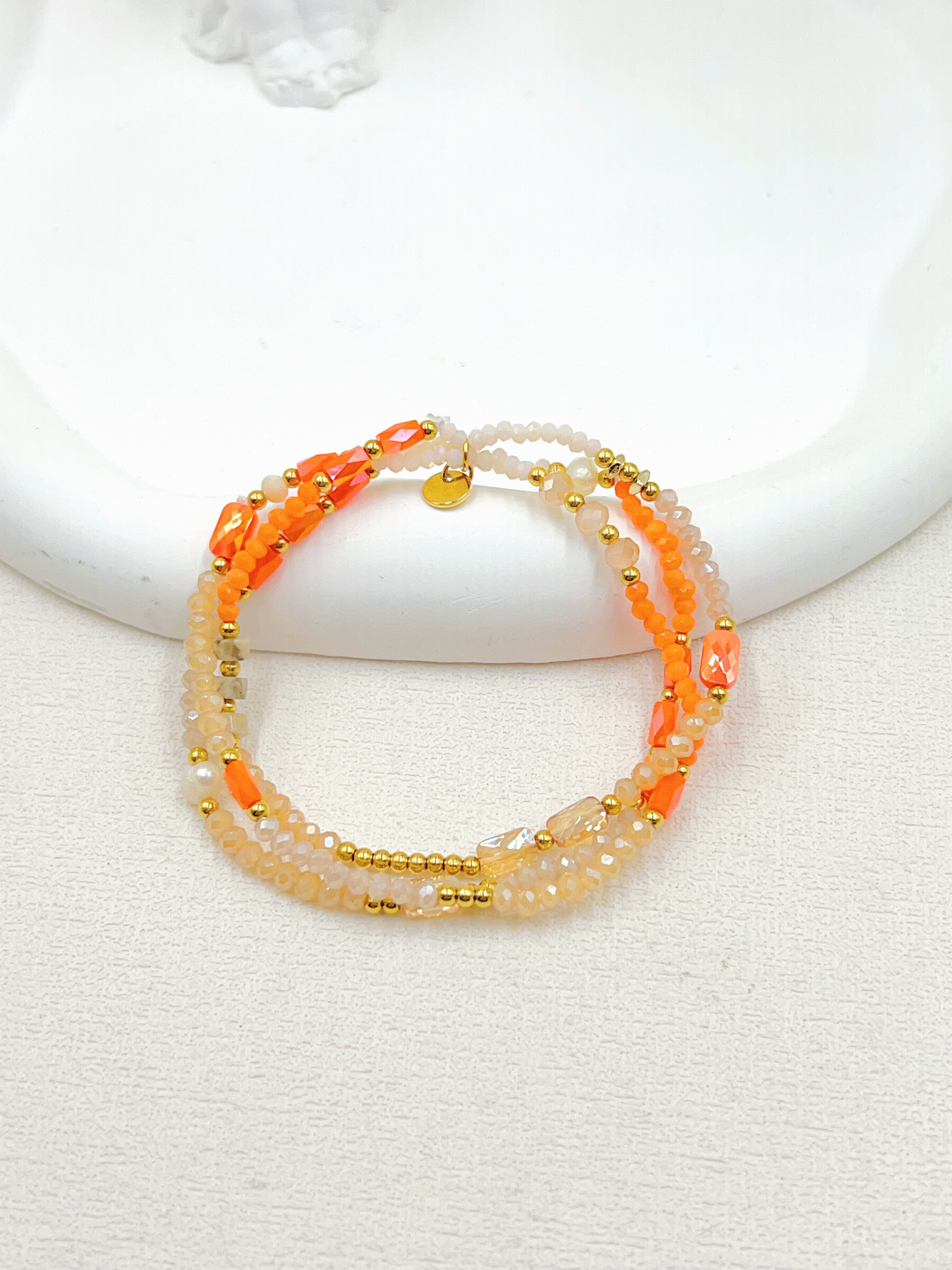 Mayorista WEC Bijoux - Braceletas de 3 filas en acero inoxidable