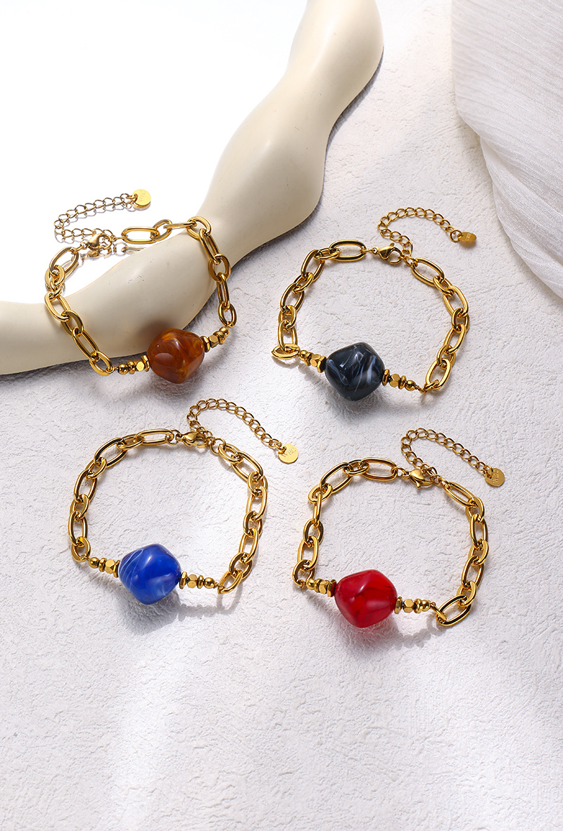 Mayorista WEC Bijoux - PULSERA DE ACERO INOXIDABLE