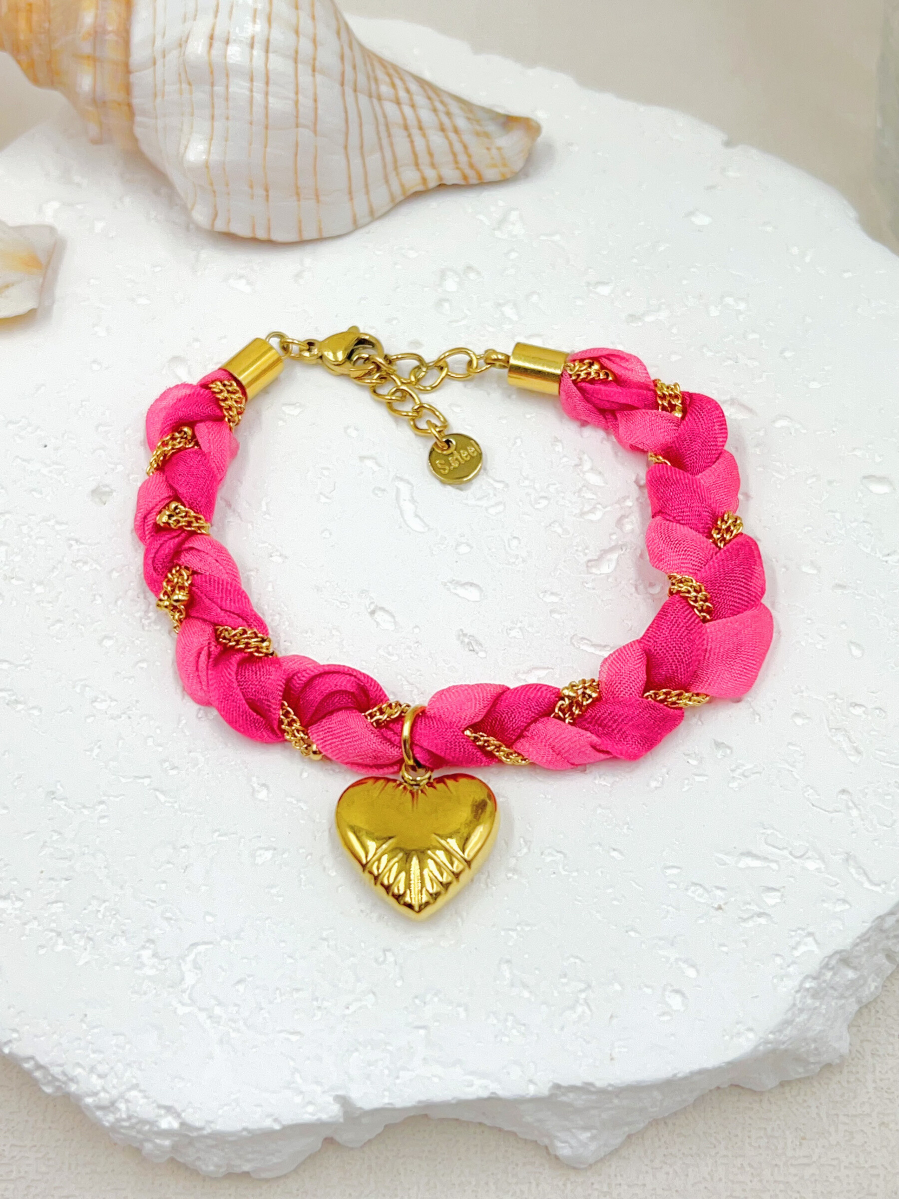 Grossista WEC Bijoux - Bracciale in acciaio inossidabile, tessuto
