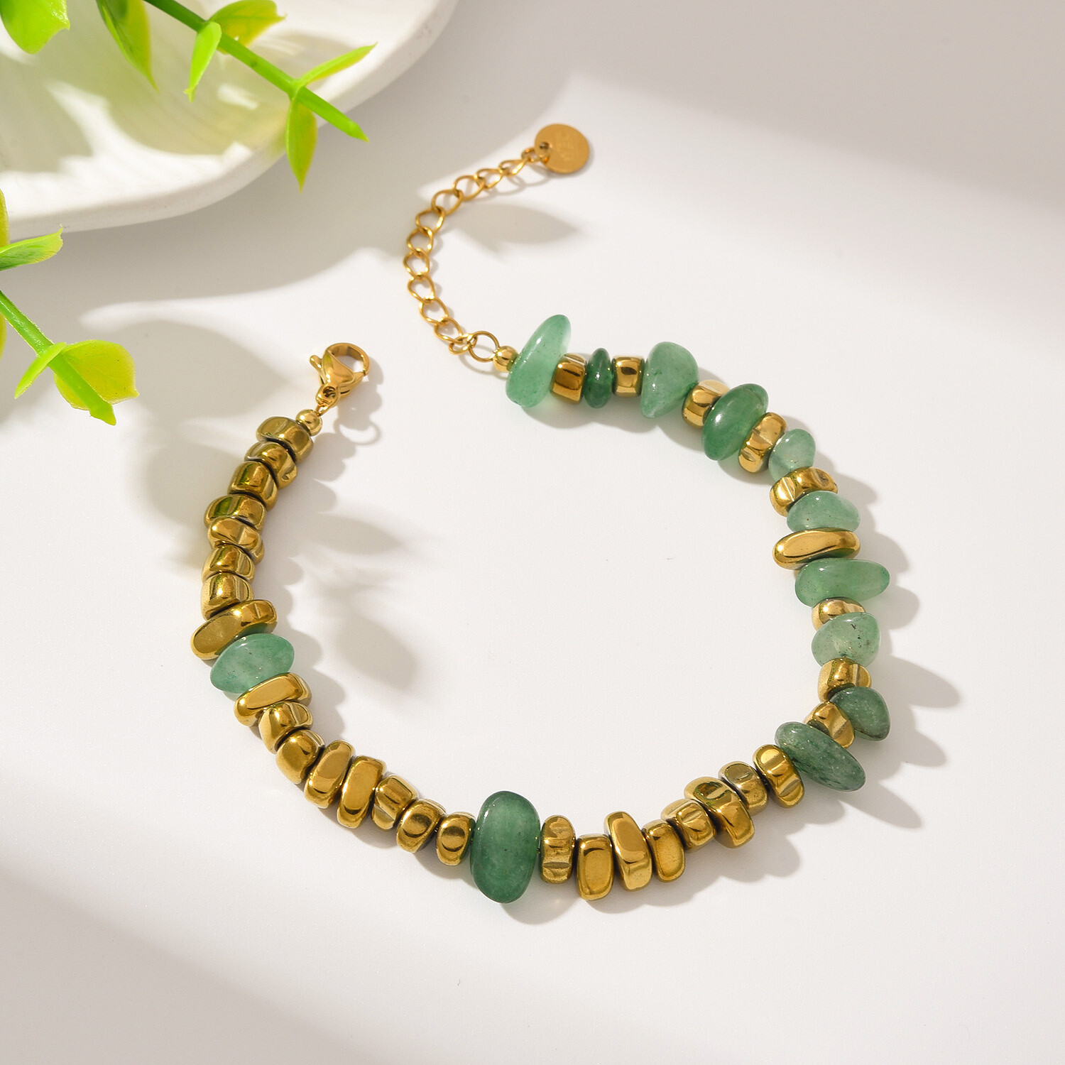 Grossista WEC Bijoux - Bracciale in acciaio inossidabile, pietra