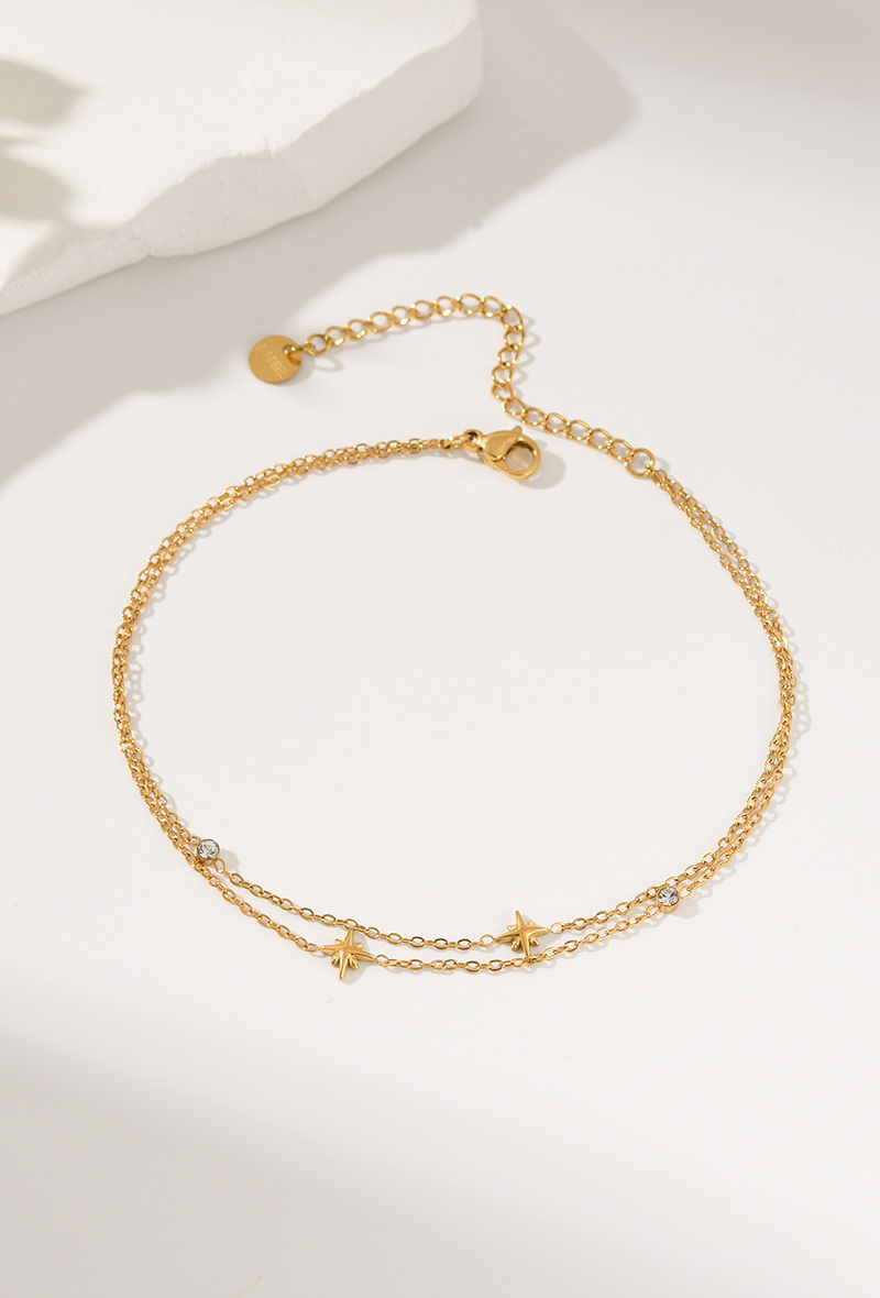 Großhändler WEC BIJOUX - Edelstahlarmband mit Strass