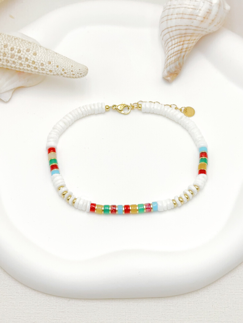 Wholesaler WEC Bijoux - STAINLESS STEEL ANKLE CHAIN