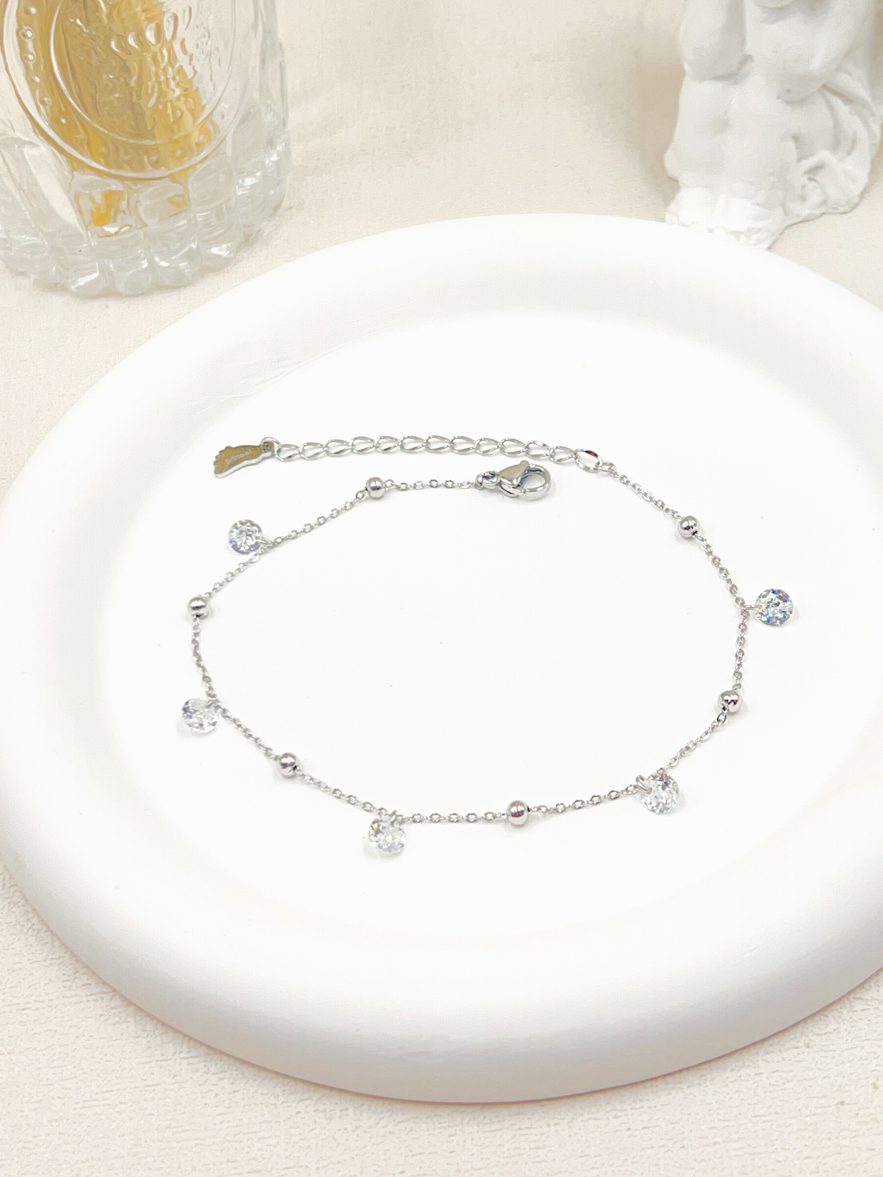 Wholesaler WEC Bijoux - STAINLESS STEEL ANKLE CHAIN