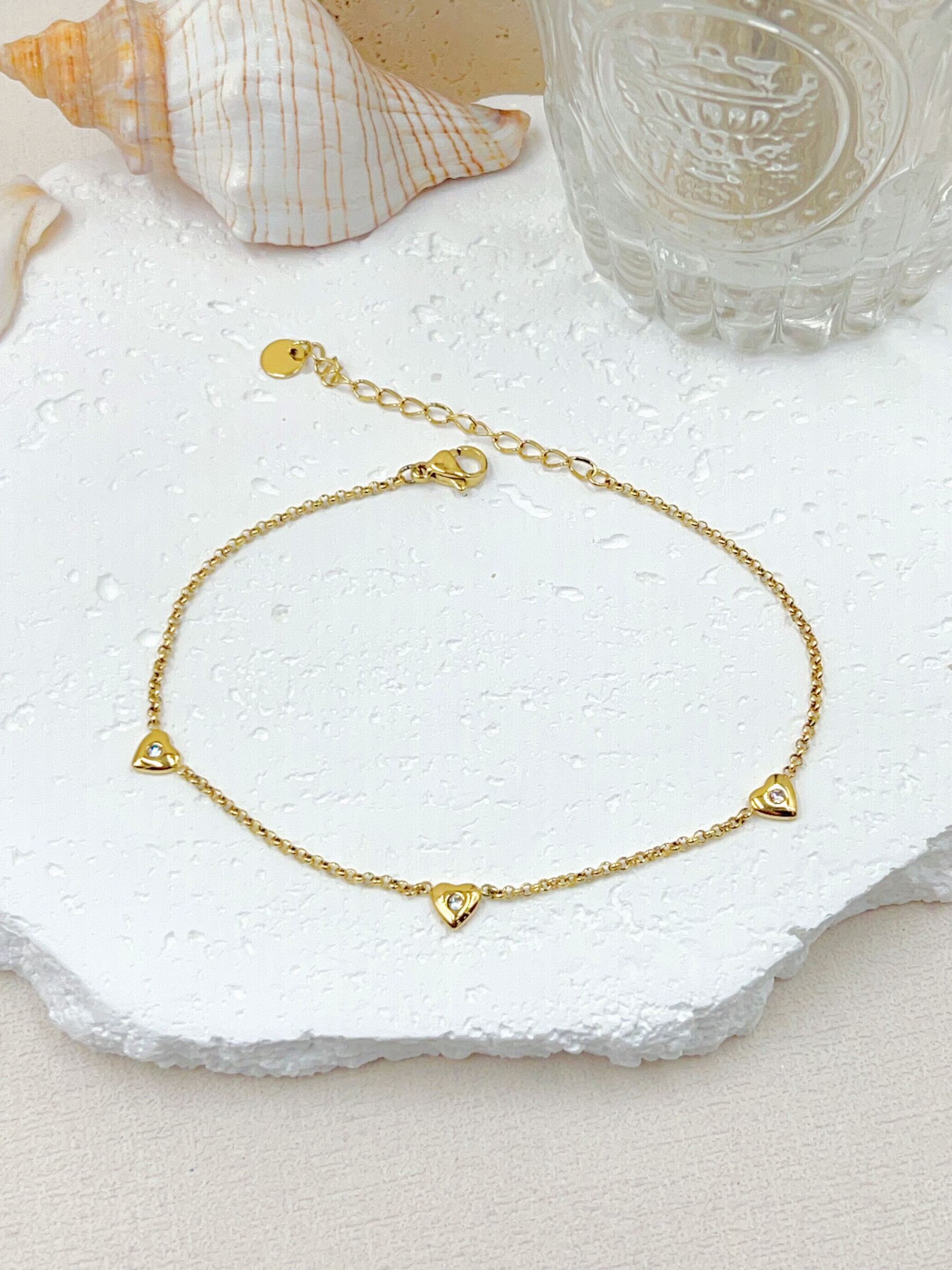 Wholesaler WEC Bijoux - Stainless steel ankle chain