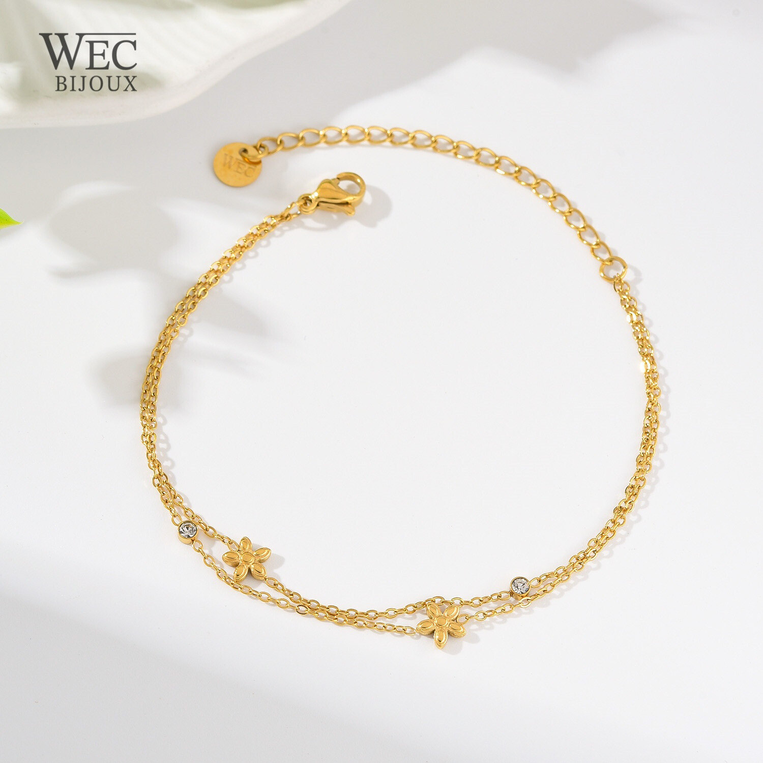 Grossista WEC Bijoux - Catena della caviglia in acciaio inossidabile