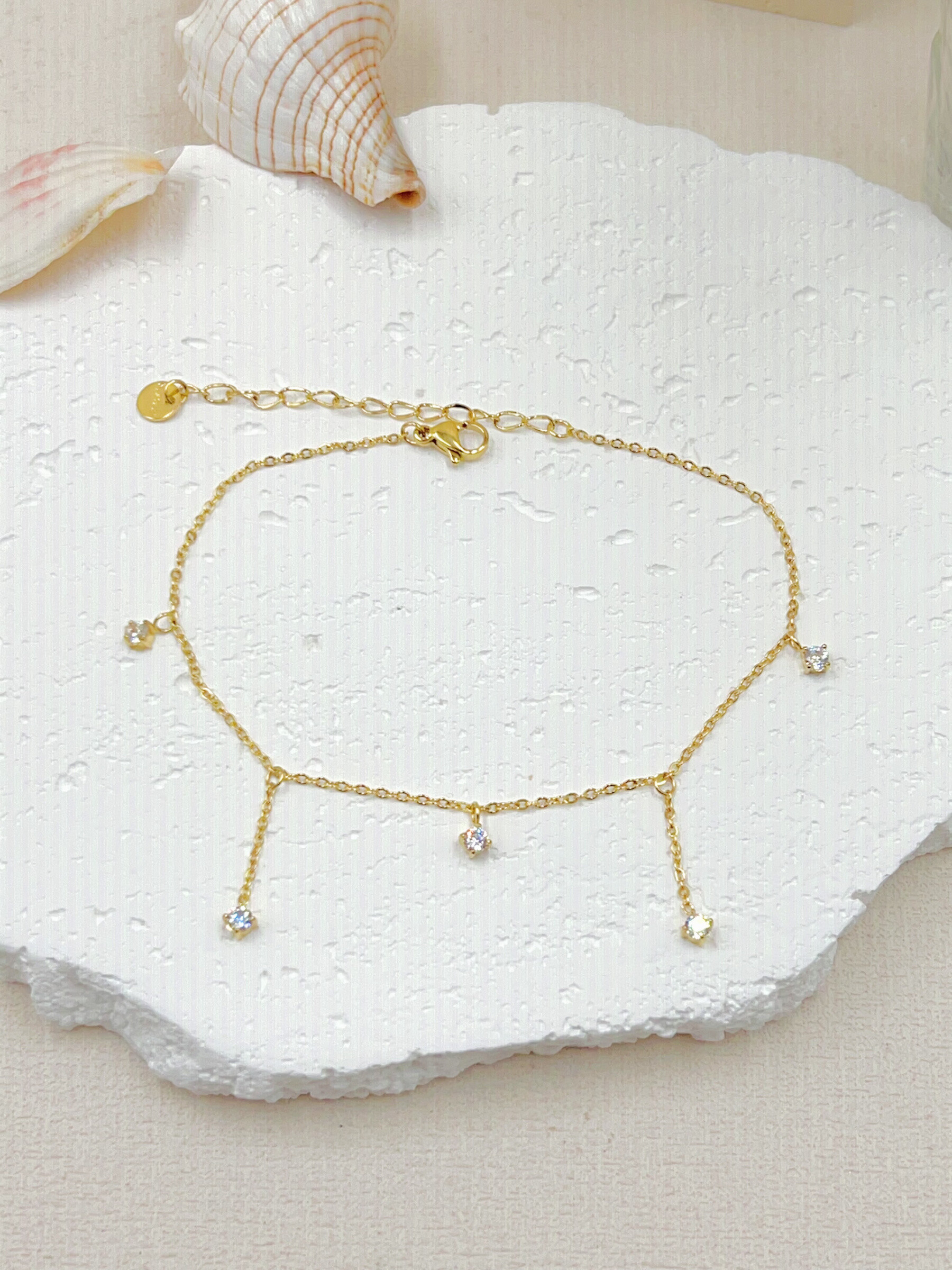 Wholesaler WEC Bijoux - Stainless steel ankle chain