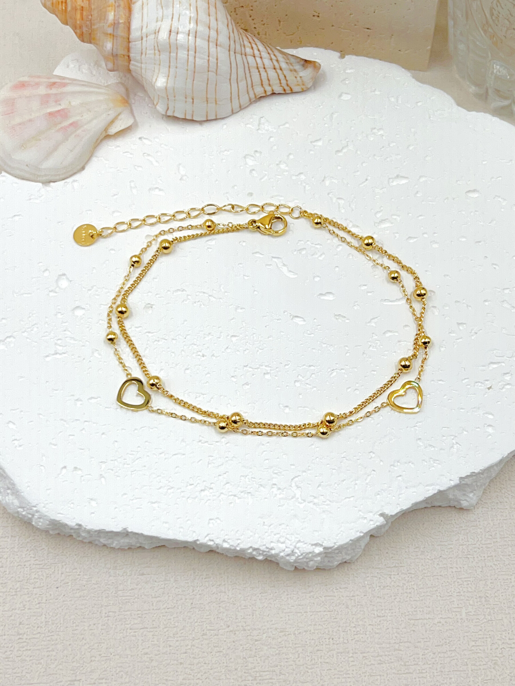 Wholesaler WEC Bijoux - Stainless steel ankle chain