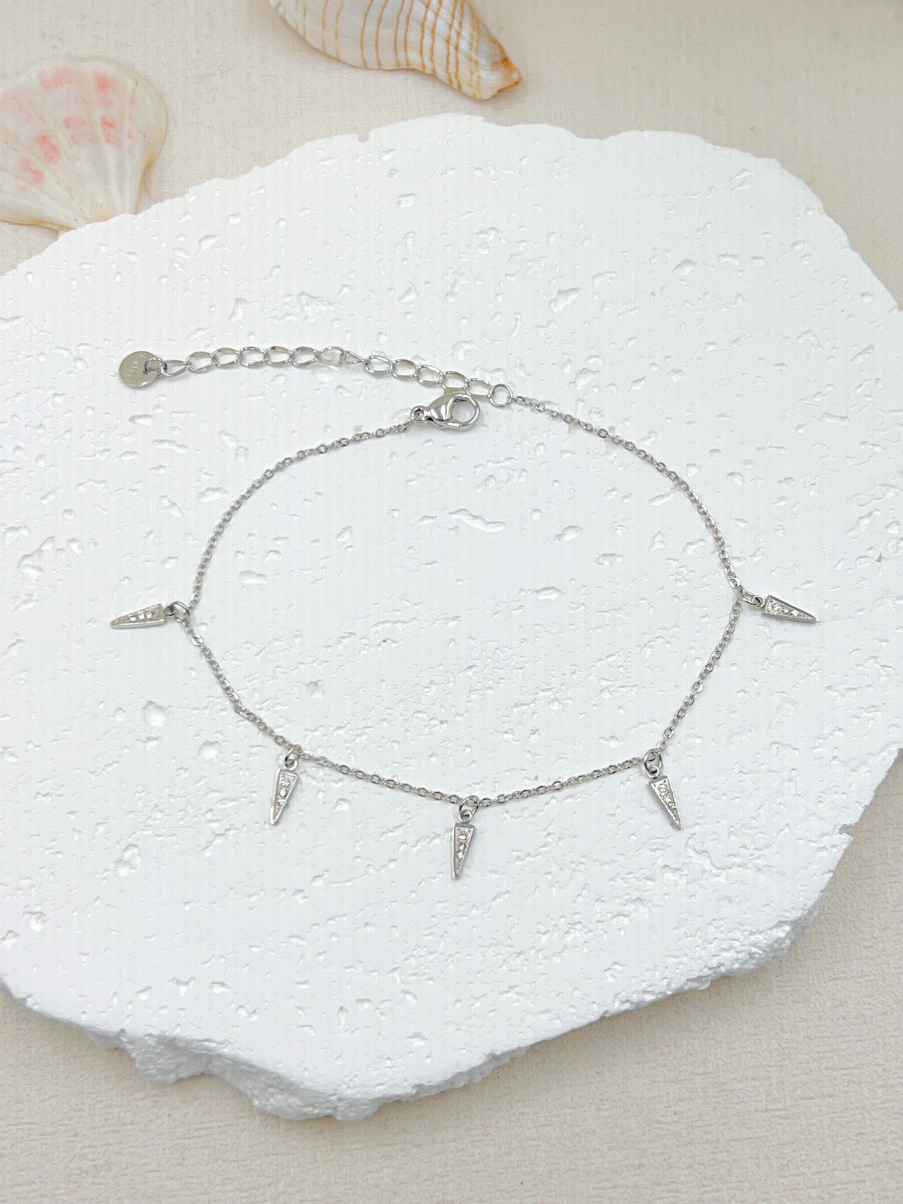 Wholesaler WEC Bijoux - Stainless steel ankle chain