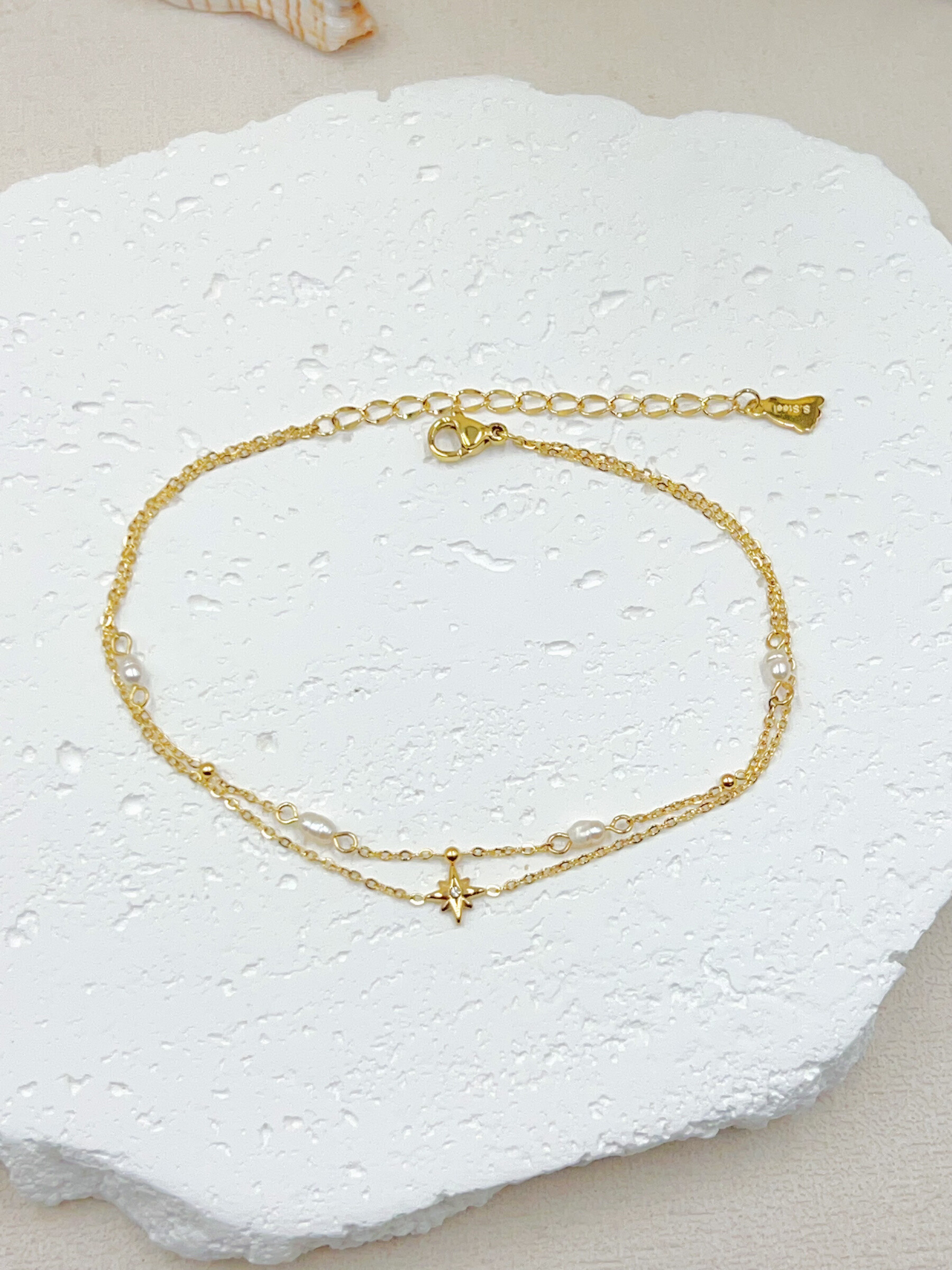 Wholesaler WEC Bijoux - Stainless steel ankle chain
