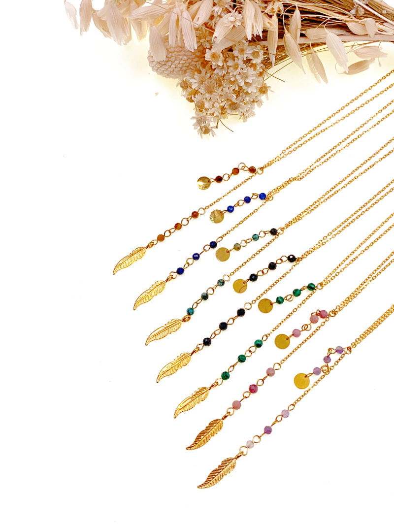 Großhändler WEC Bijoux - Halskette aus Edelstahl