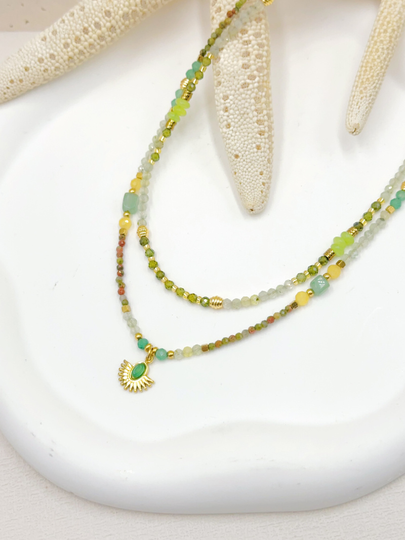 Mayorista WEC Bijoux - SET DE 2 COLLARES DE ACERO INOXIDABLE