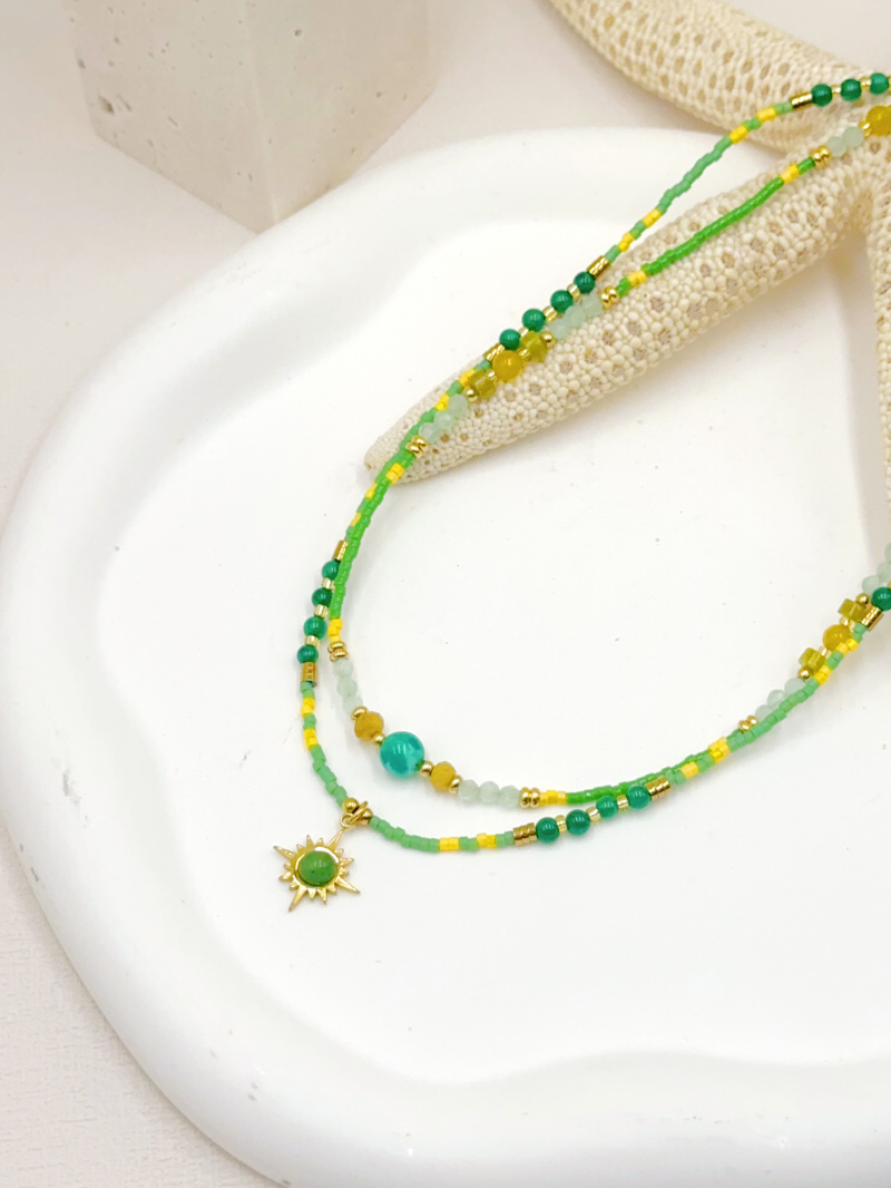 Mayorista WEC Bijoux - SET DE 2 COLLARES DE ACERO INOXIDABLE