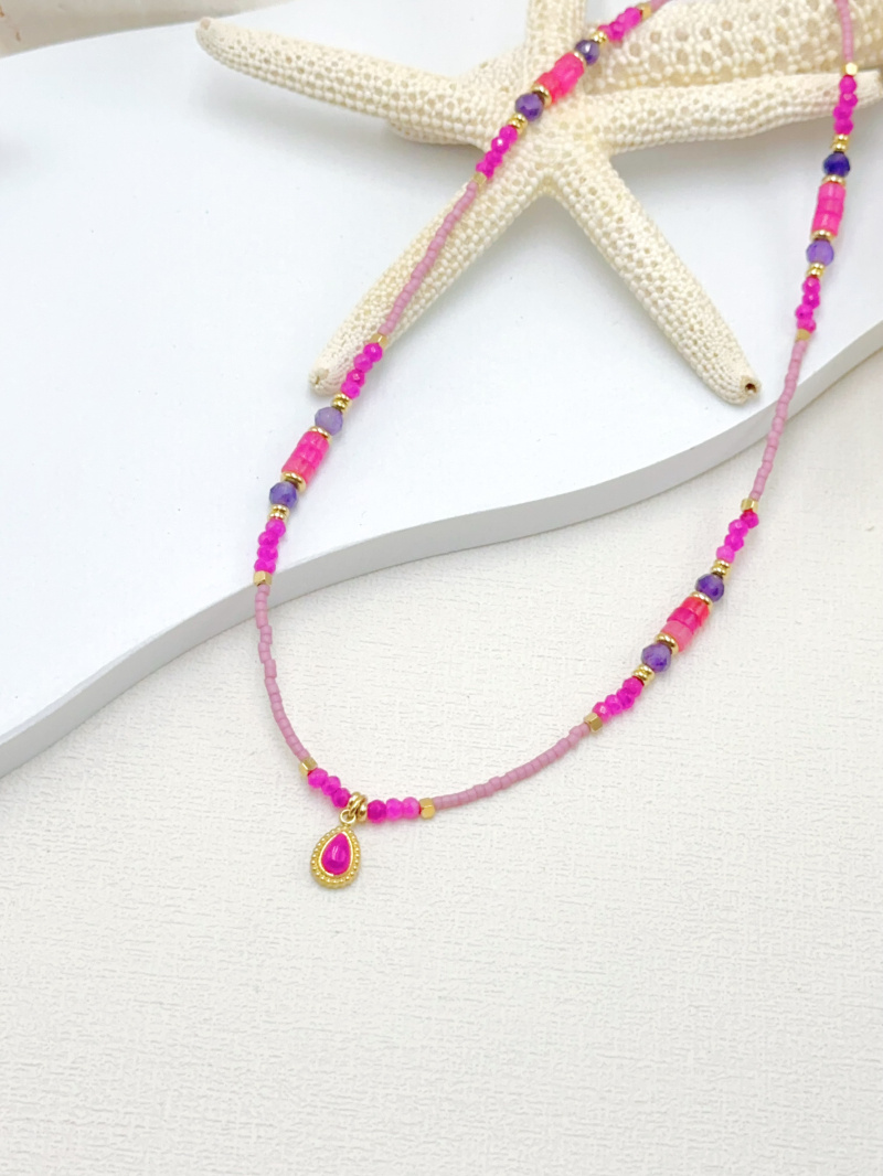 Wholesaler WEC Bijoux - STEEL NECKLACE