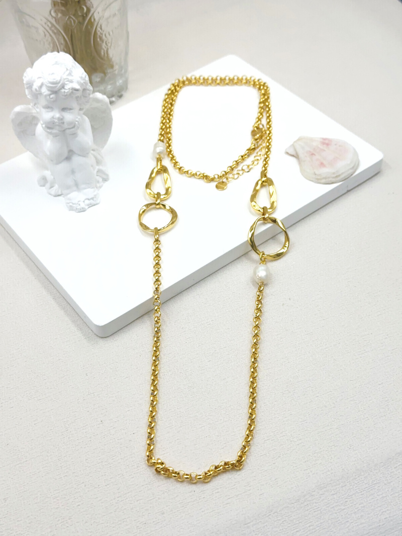 Mayorista WEC Bijoux - COLLAR DE ACERO INOXIDABLE