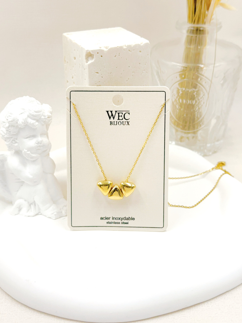 Mayorista WEC Bijoux - COLLAR DE ACERO INOXIDABLE