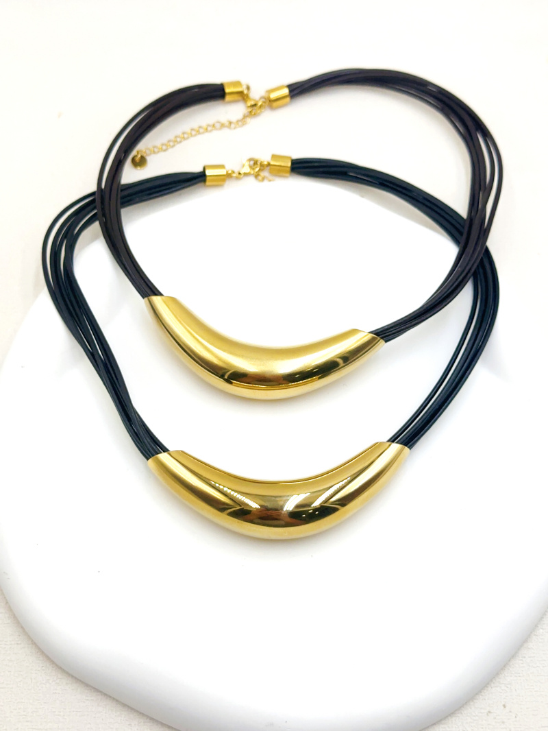 Mayorista WEC Bijoux - COLLAR DE ACERO INOXIDABLE