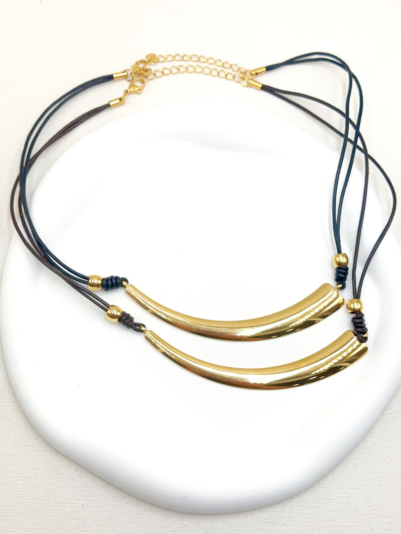 Mayorista WEC Bijoux - COLLAR DE ACERO INOXIDABLE