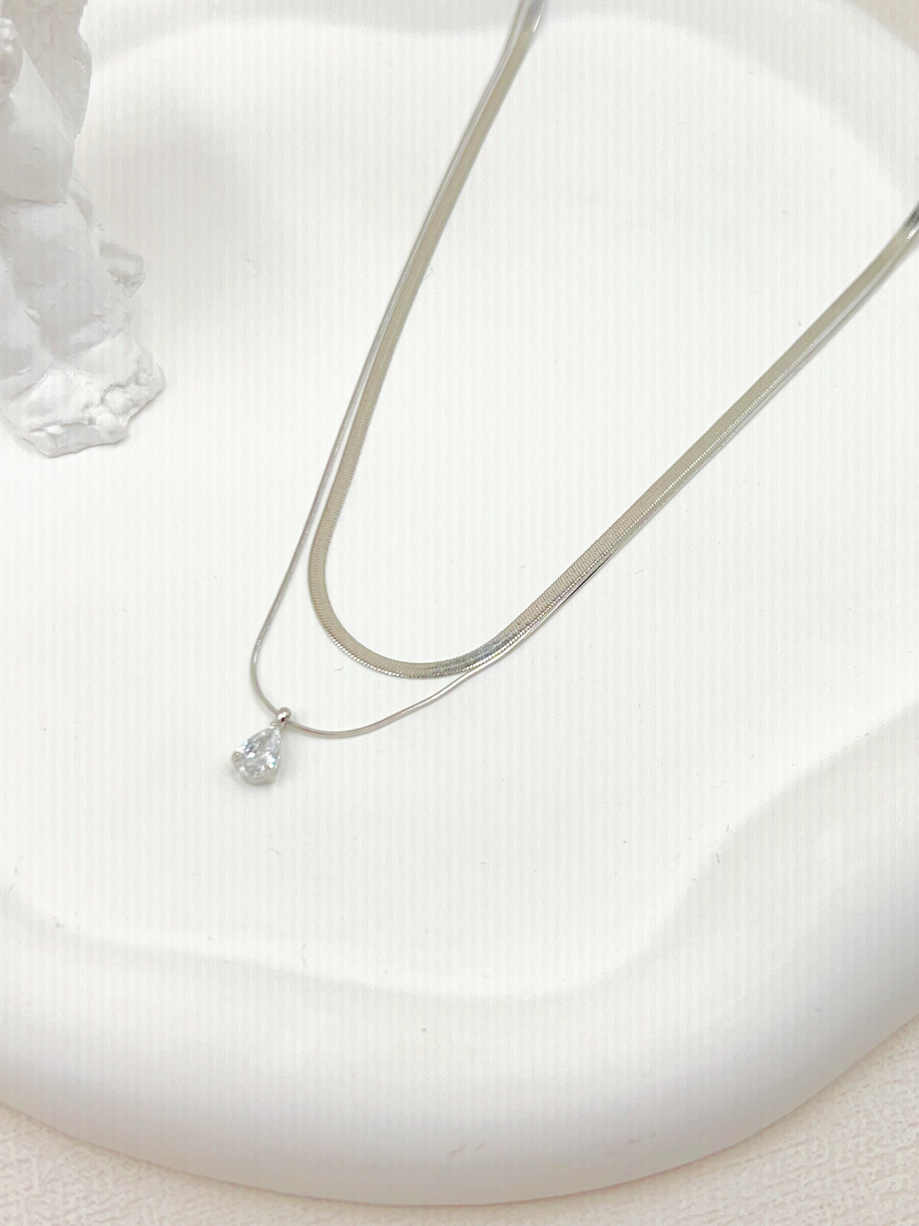 Großhändler WEC Bijoux - EDELSTAHL-HALSKETTE
