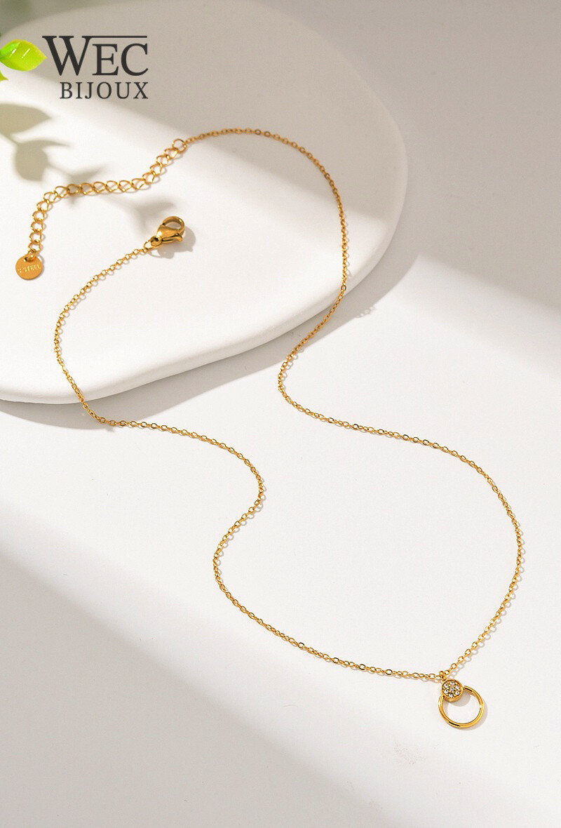 Wholesaler WEC Bijoux - STAINLESS STEEL NECKLACE