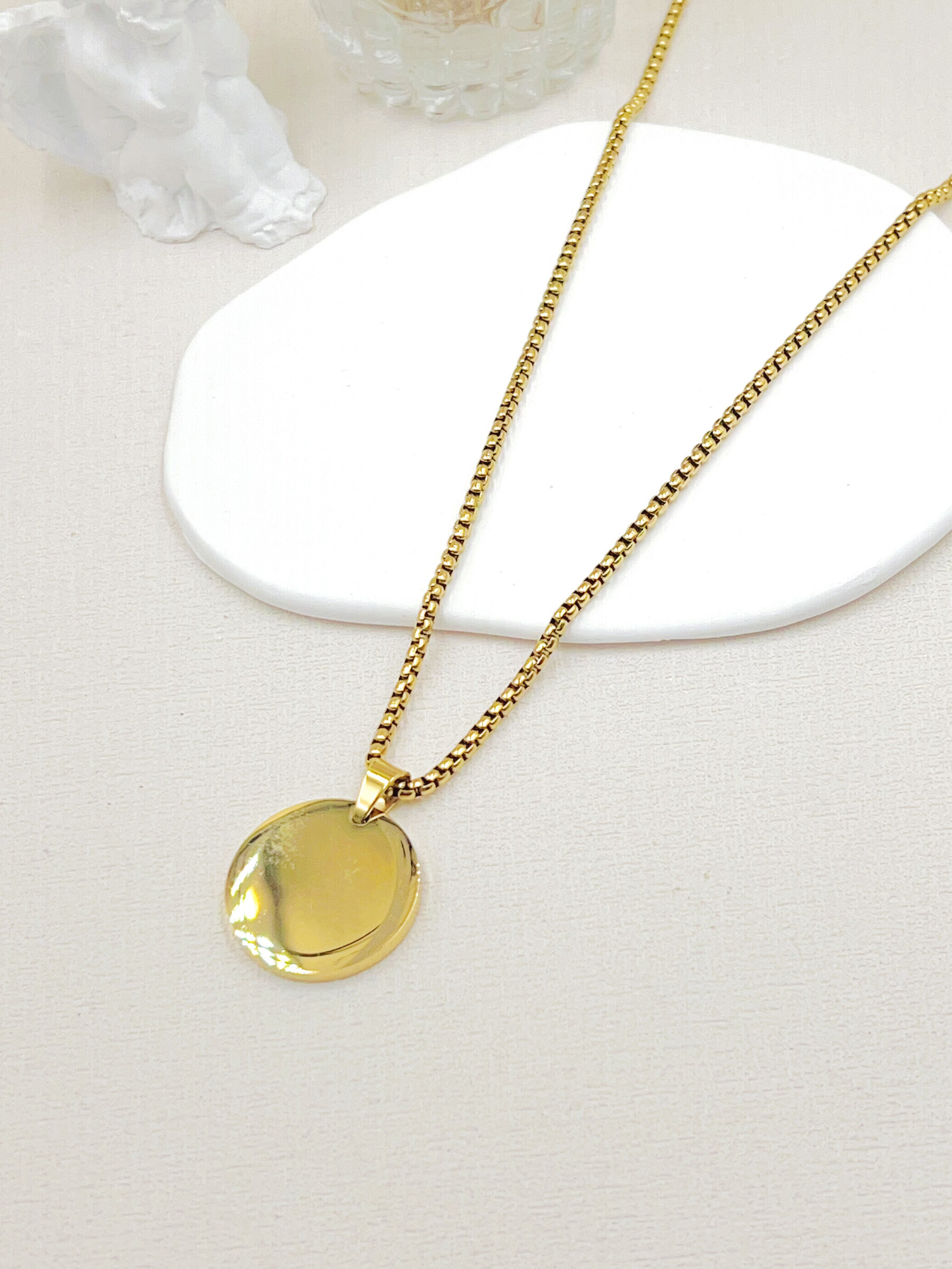 Wholesaler WEC Bijoux - STAINLESS STEEL NECKLACE