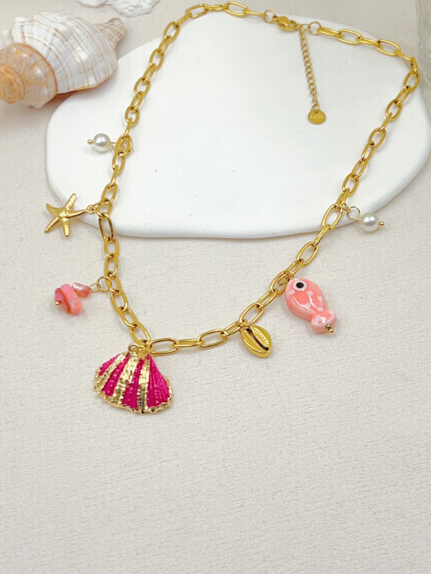 Mayorista WEC Bijoux - Collar de acero inoxidable