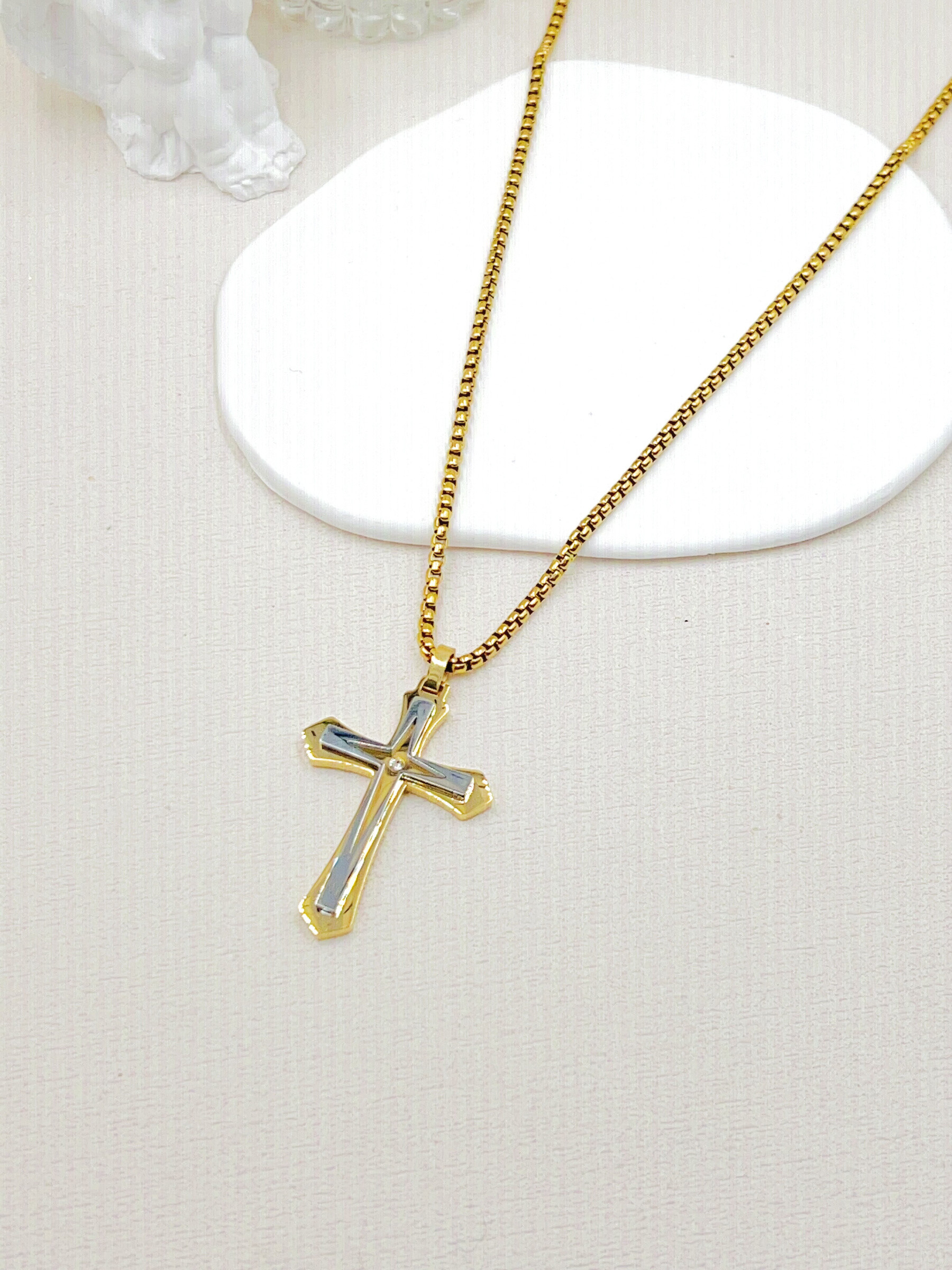 Wholesaler WEC Bijoux - STAINLESS STEEL NECKLACE