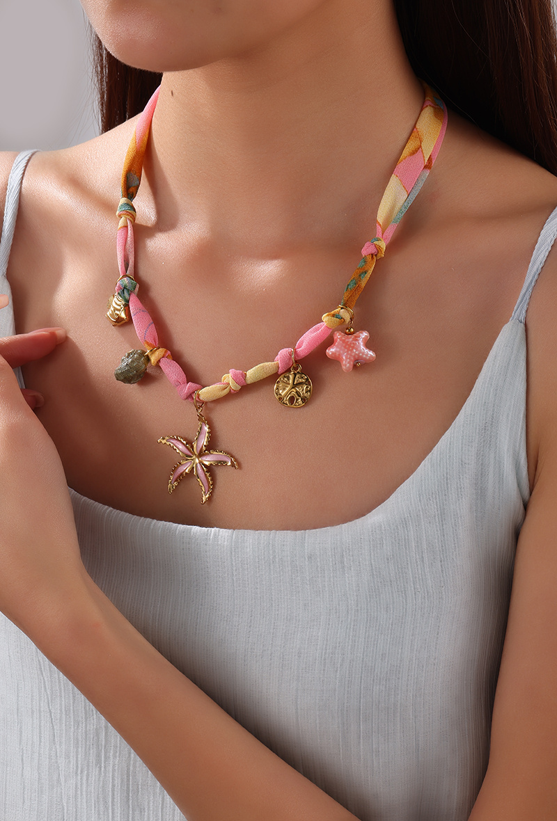 Mayorista WEC Bijoux - COLLAR PAÑUELO DE ACERO INOXIDABLE