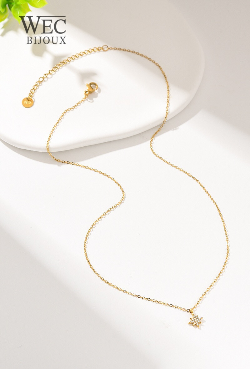 Grossista WEC Bijoux - COLLANA IN ACCIAIO INOSSIDABILE