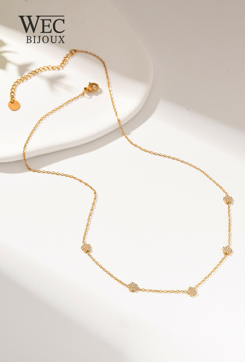 Grossista WEC Bijoux - COLLANA IN ACCIAIO INOSSIDABILE