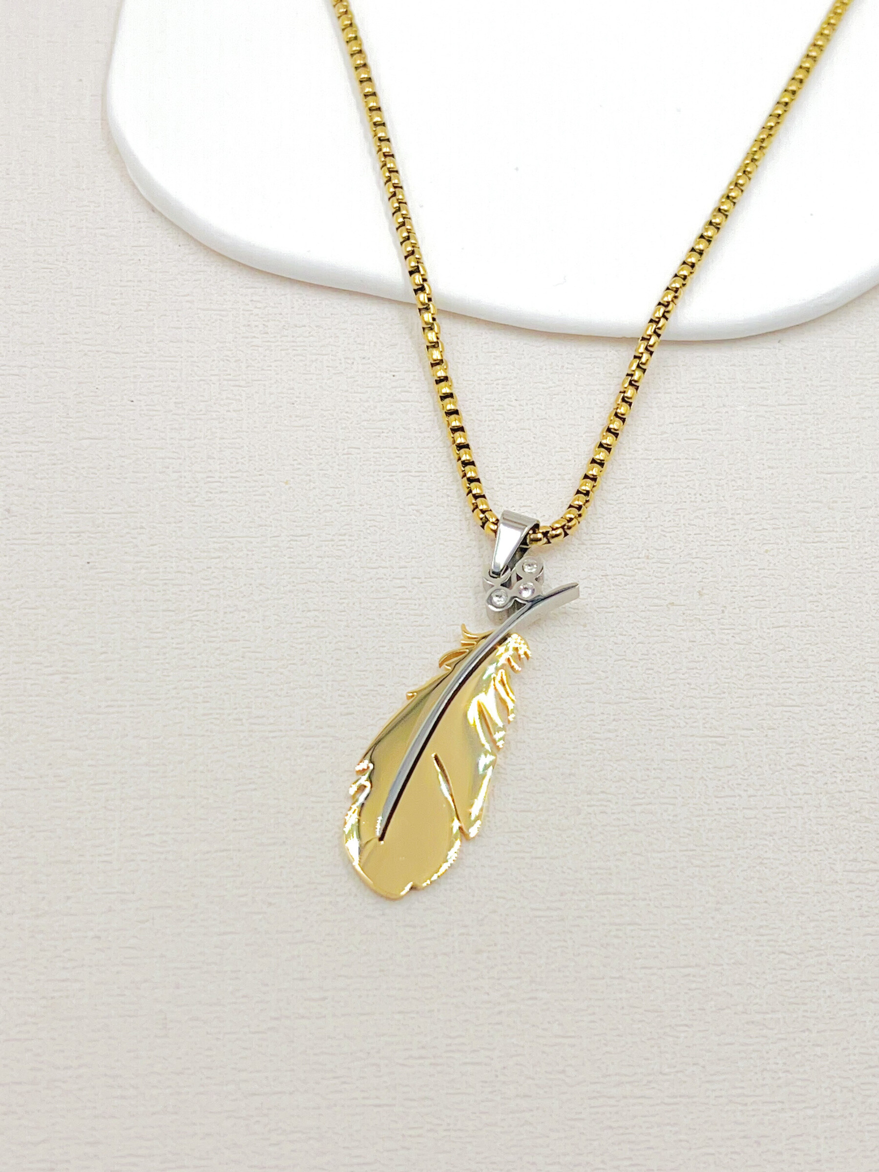 Wholesaler WEC Bijoux - STAINLESS STEEL NECKLACE