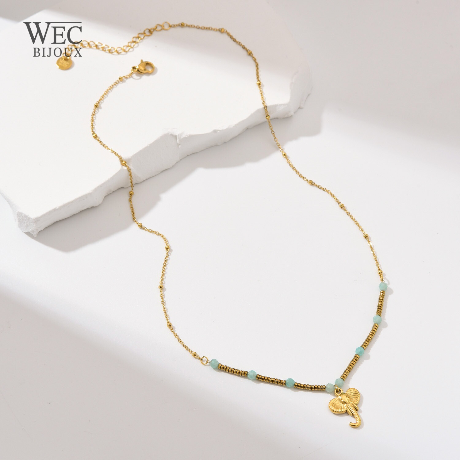 Mayorista WEC Bijoux - Collar de acero inoxidable