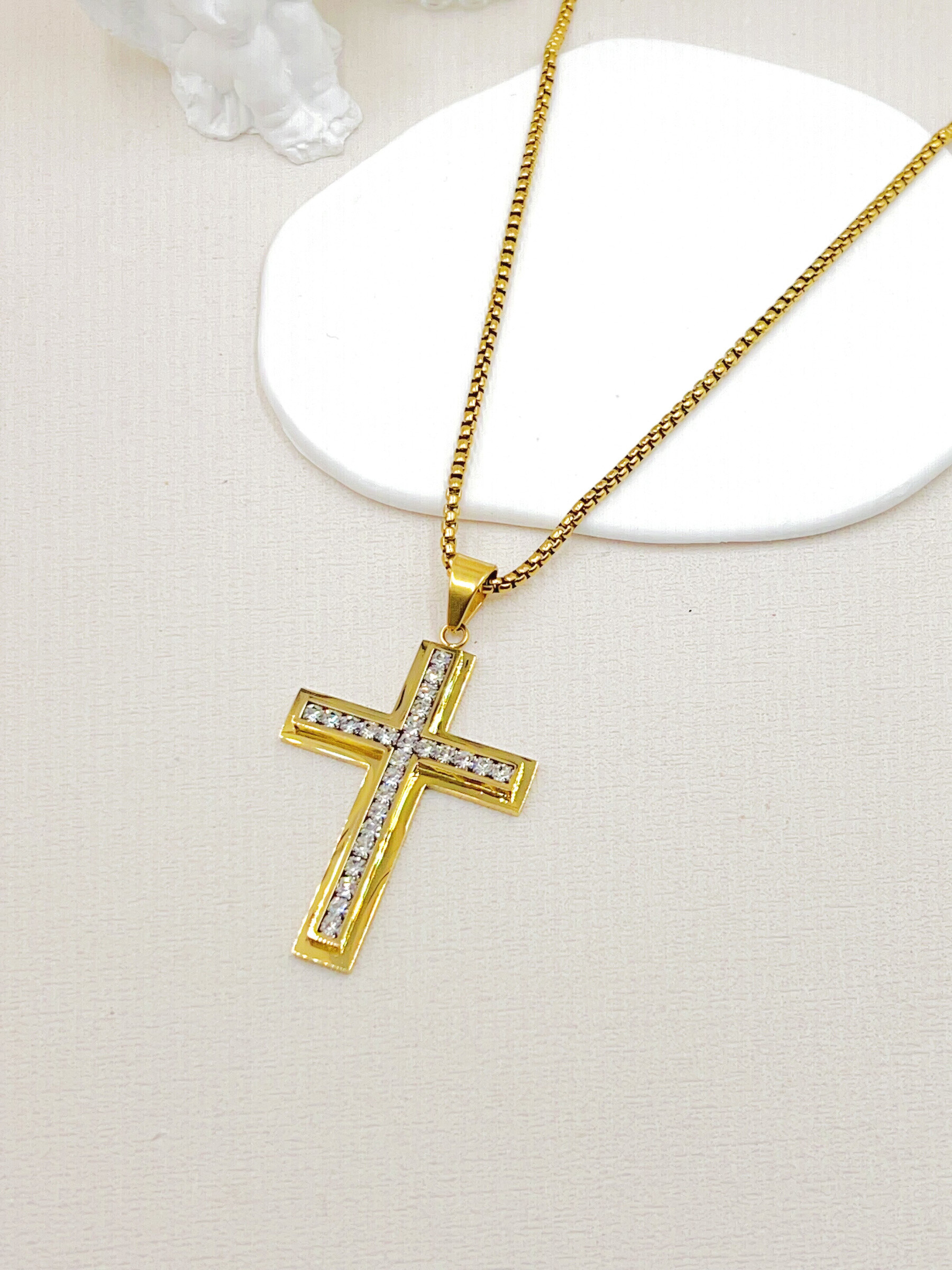 Wholesaler WEC Bijoux - STAINLESS STEEL NECKLACE
