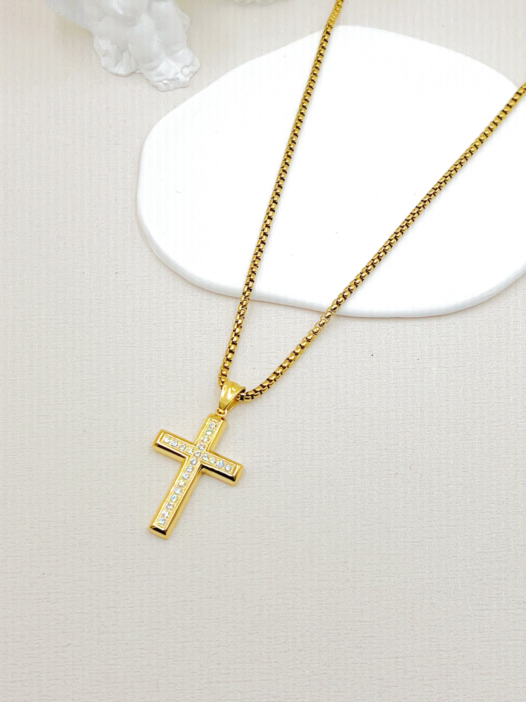 Wholesaler WEC Bijoux - STAINLESS STEEL NECKLACE