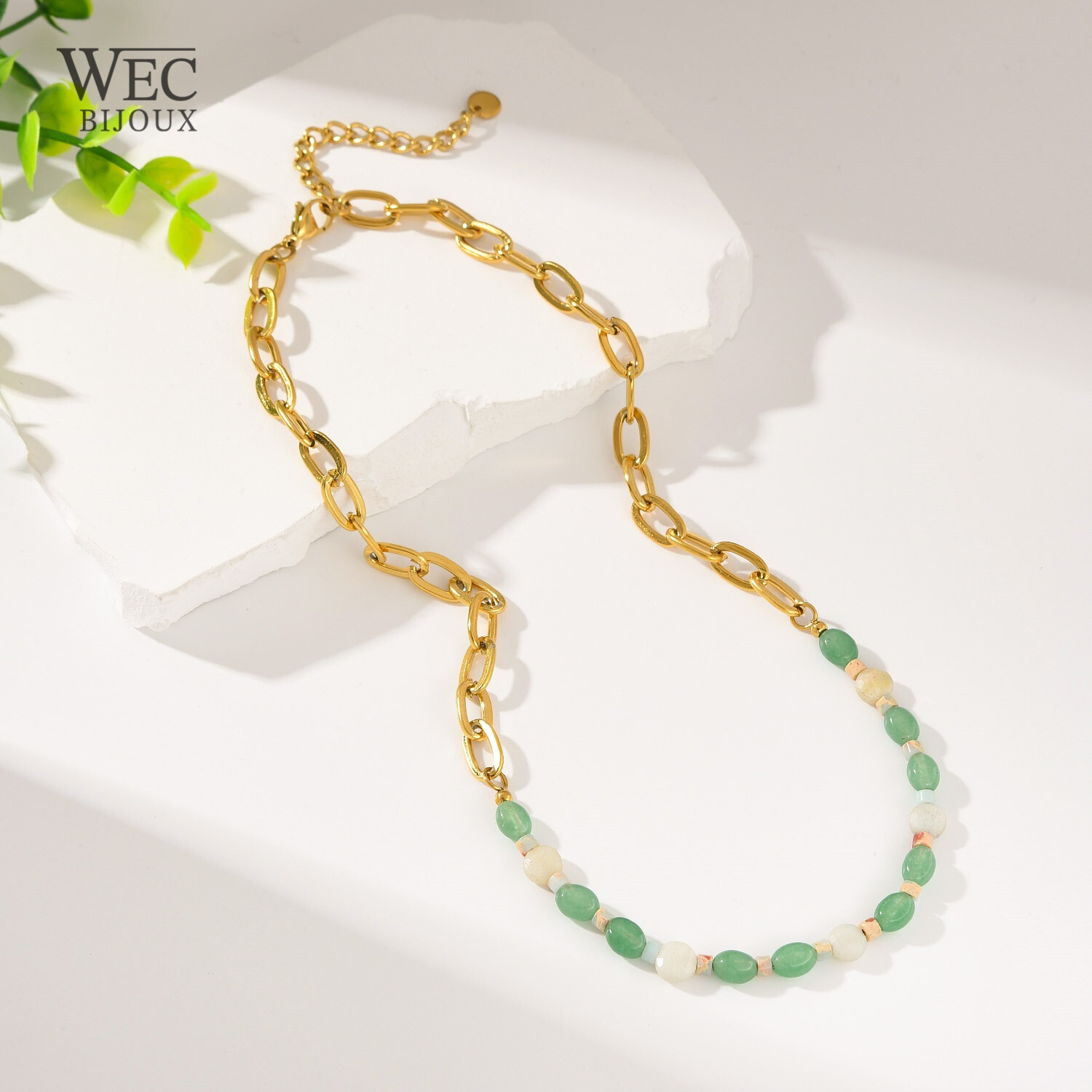 Wholesaler WEC Bijoux - STAINLESS STEEL NECKLACE