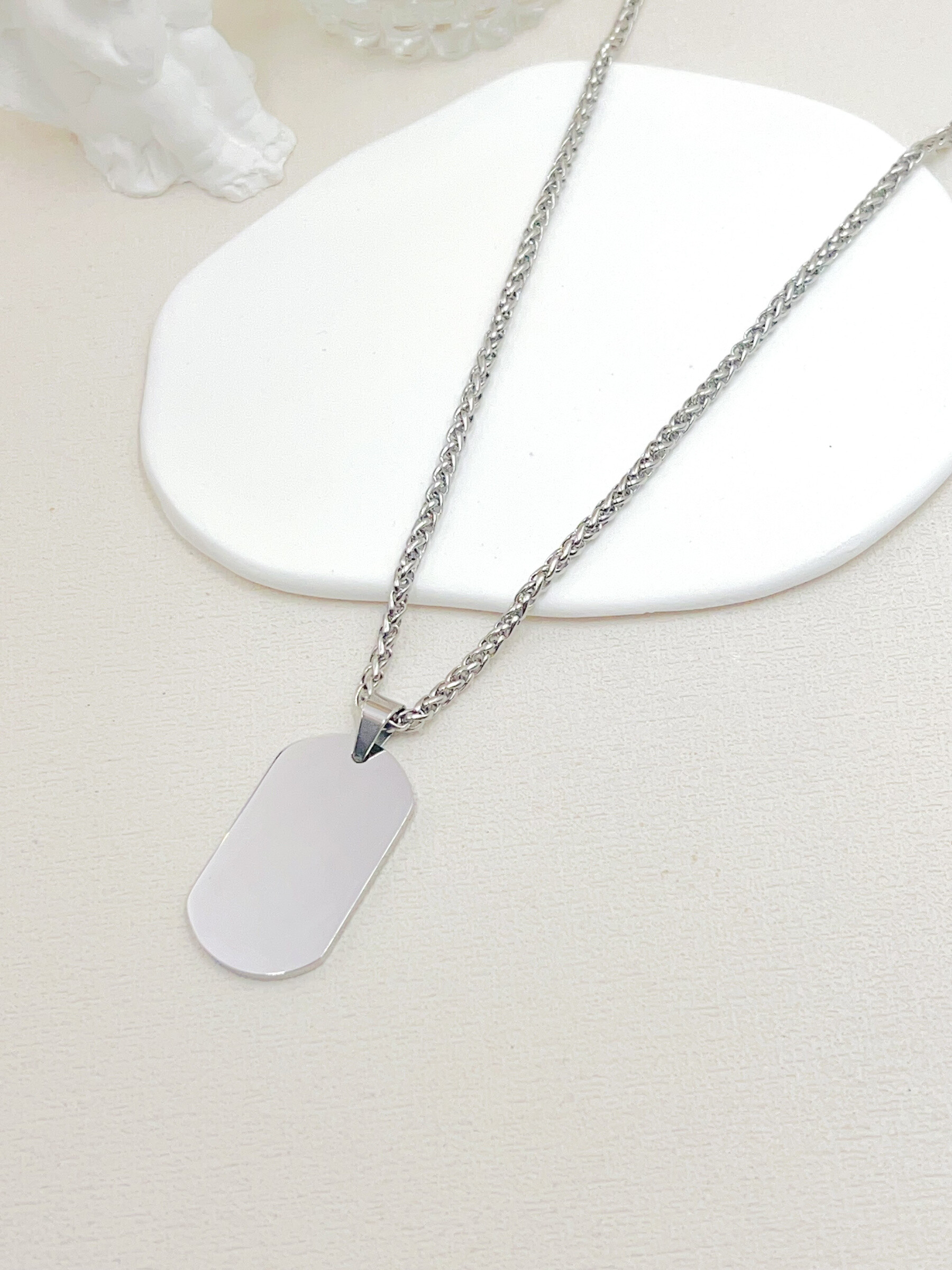 Wholesaler WEC Bijoux - STAINLESS STEEL NECKLACE