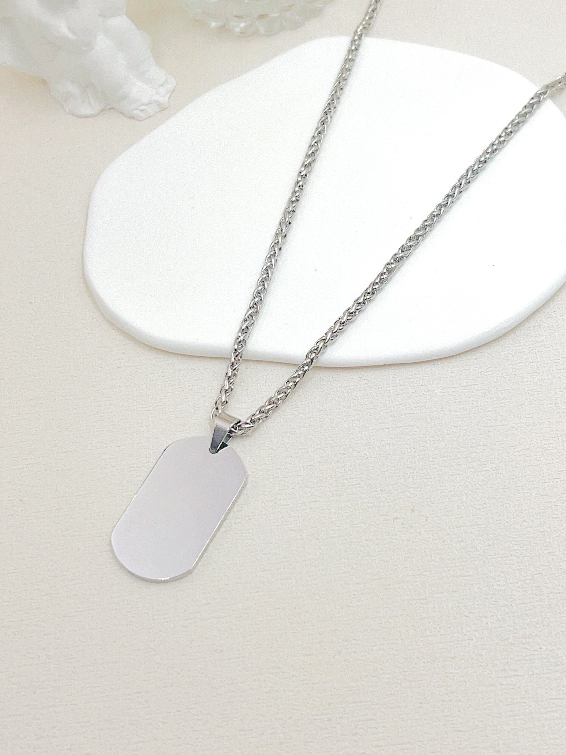 Großhändler WEC Bijoux - EDELSTAHL-HALSKETTE