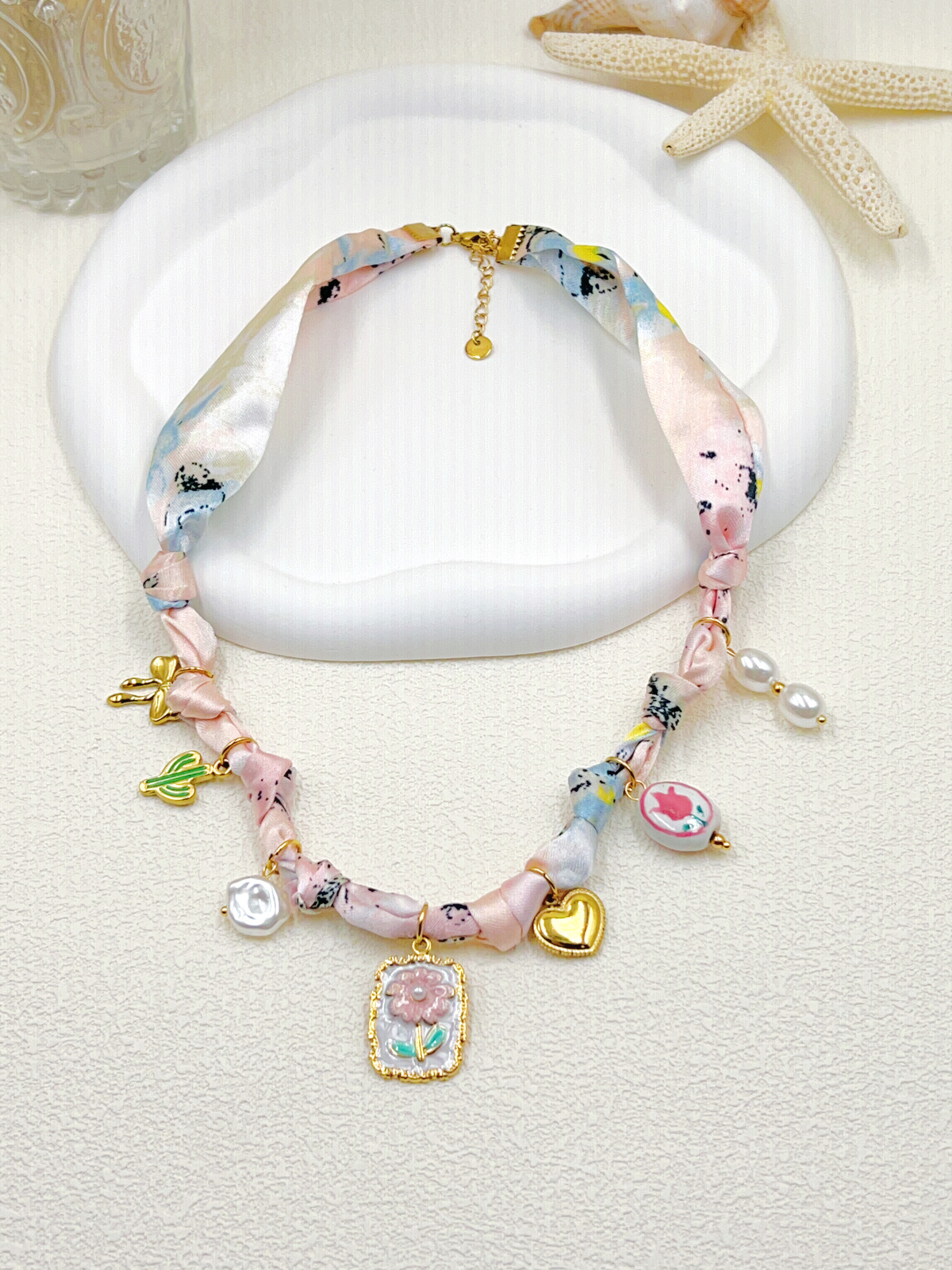 Mayorista WEC Bijoux - COLLAR PAÑUELO DE ACERO INOXIDABLE. LONGITUD: 50CM