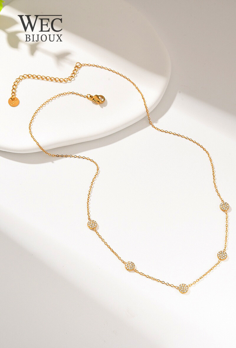 Grossista WEC Bijoux - COLLANA IN ACCIAIO INOSSIDABILE