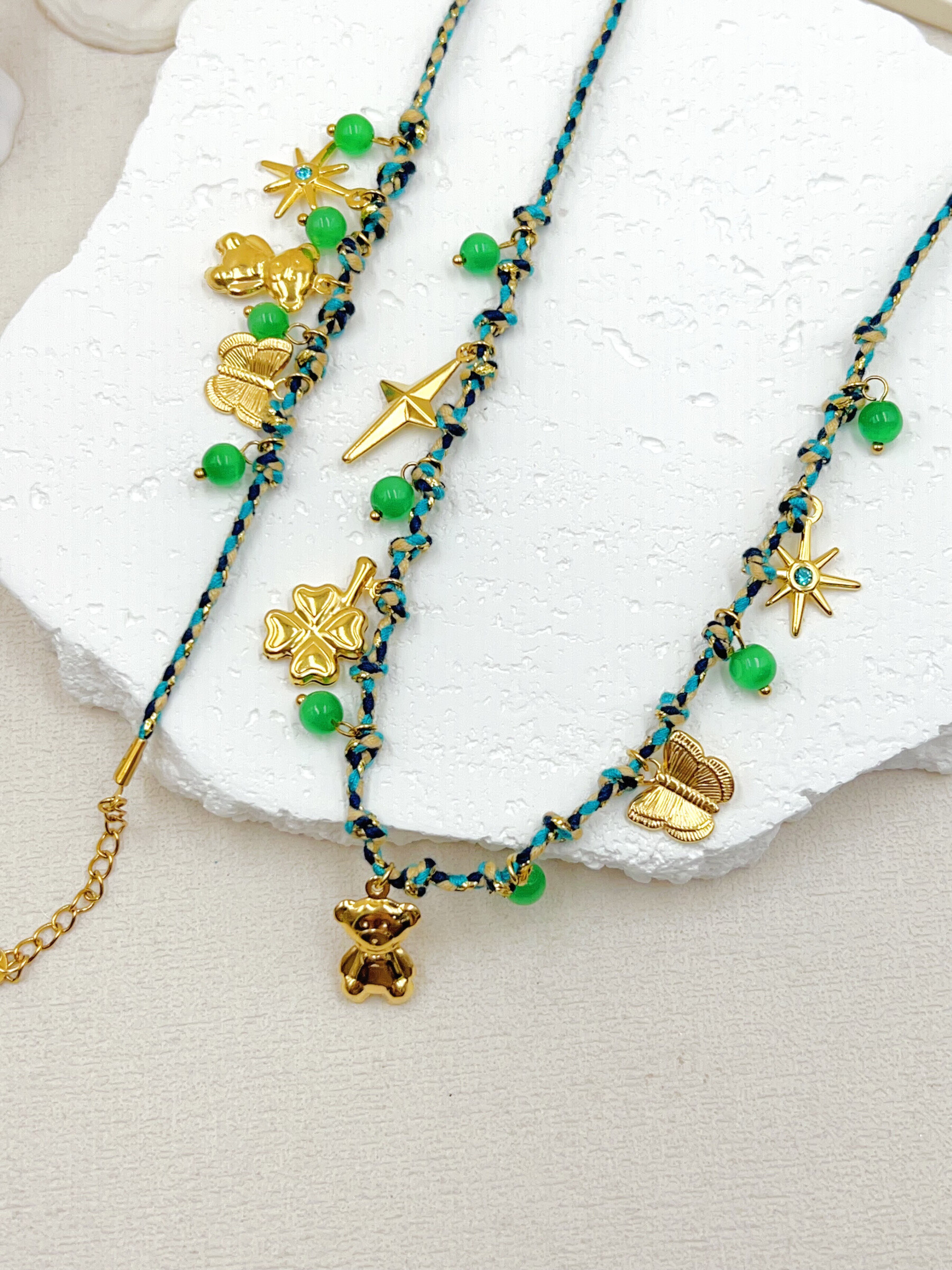 Grossista WEC Bijoux - Set di colletti+braccialetto