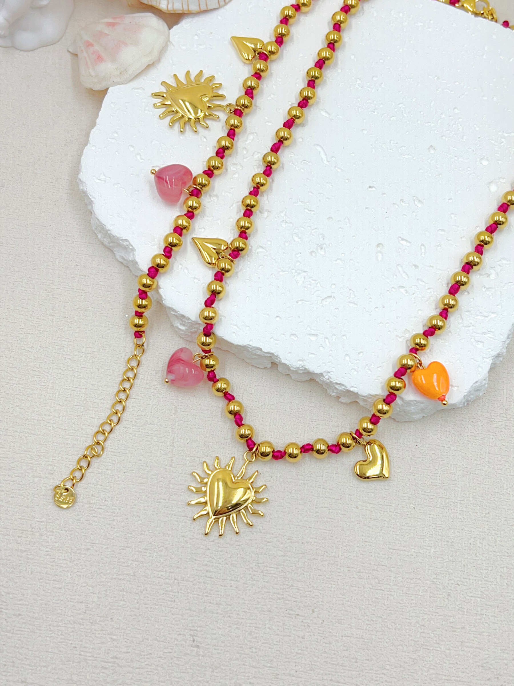 Grossiste WEC Bijoux - ENSEMBLE COLLIER+ BRACELET EN ACIER INOXYDABLE