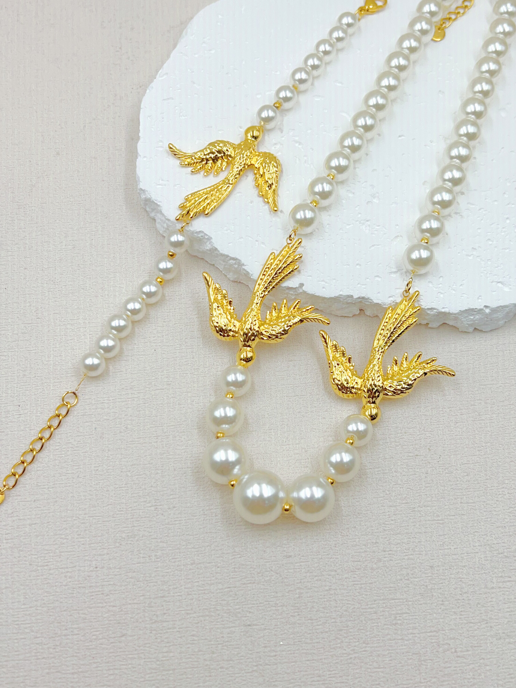 Grossiste WEC Bijoux - ENSEMBLE COLLIER+ BRACELET EN ACIER INOXYDABLE